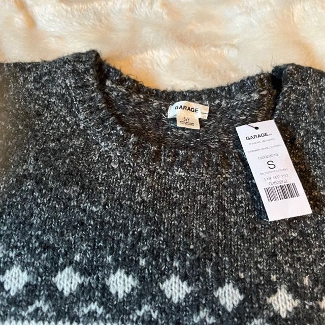 Garage Garage Sweater Jacquard Fairisle Ladies Size Small NWT Size S / US 4 / IT 40 - 4 Thumbnail