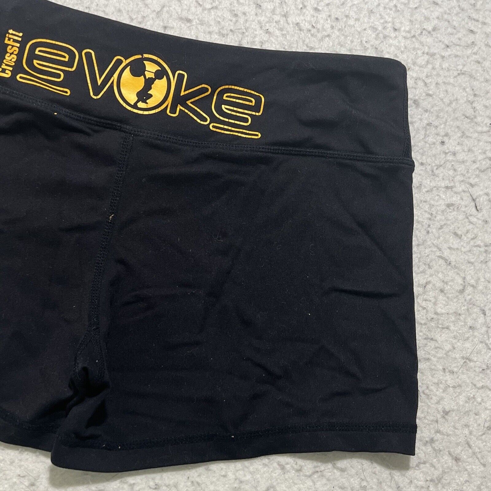 Other Evoke Crossfit S/M Compression Shorts Black Gold 3" Inseam Size 30" / US 8 / IT 44 - 7 Thumbnail