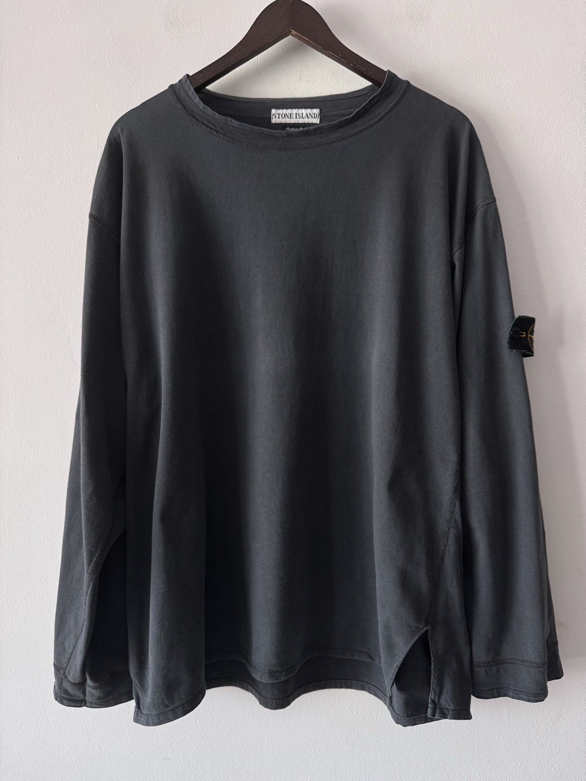 Stone Island 🔥🔥 1996 Vintage Stone Island Grey Sweatshirt Size US L / EU 52-54 / 3 - 1 Thumbnail