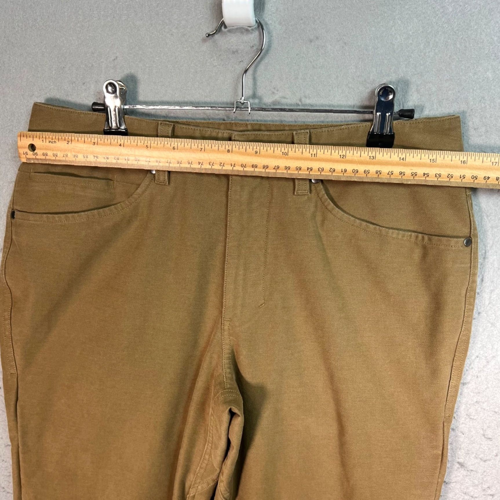 Lululemon Lululemon Pants Chino Womens 31 Mid-Rise Stretch Skinny Brown Size 24" / US 00 / IT 34 - 4 Thumbnail