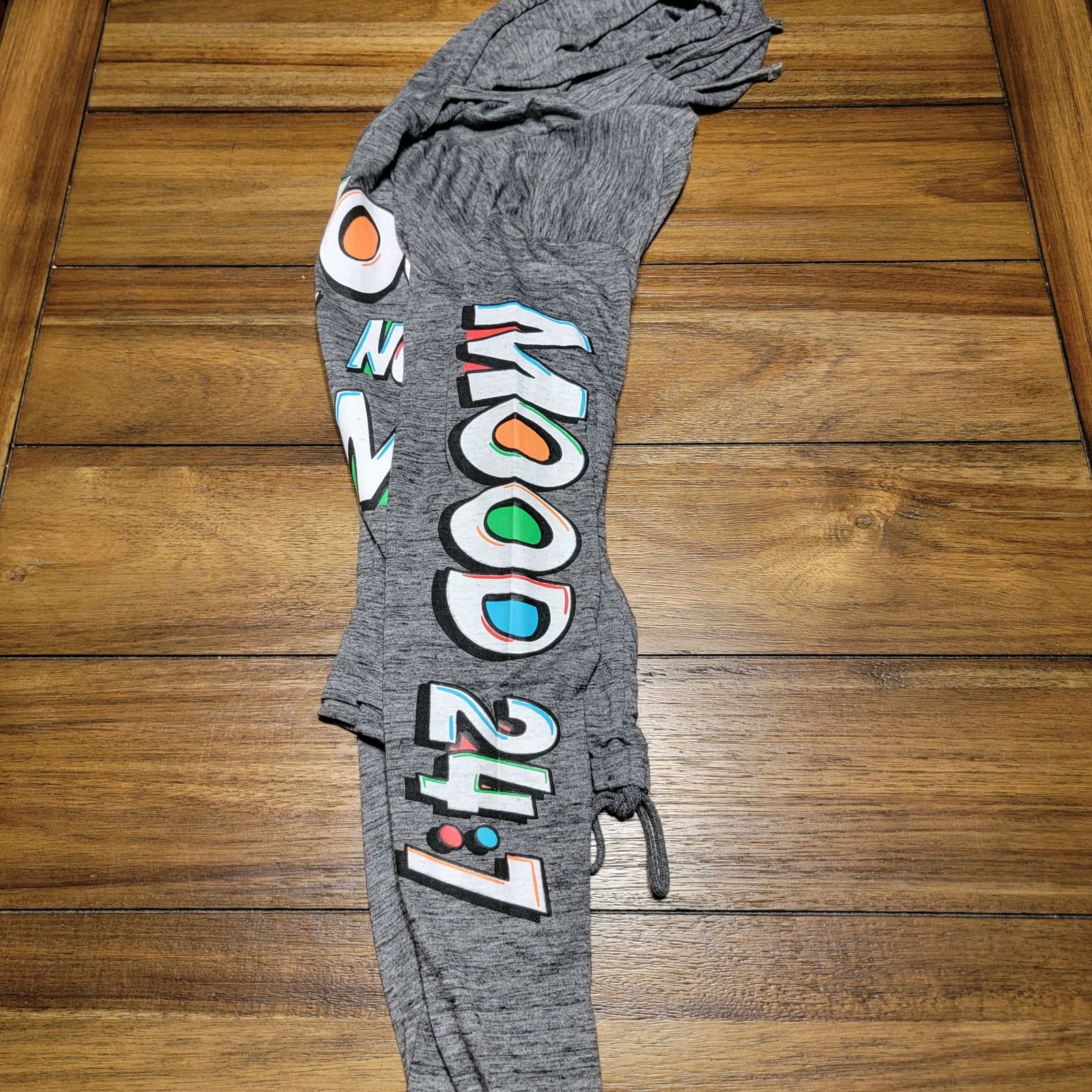 Other On Fire LS Hooded Cropped Tee "Thou Shall Not" - Size Small Size S / US 4 / IT 40 - 5 Thumbnail
