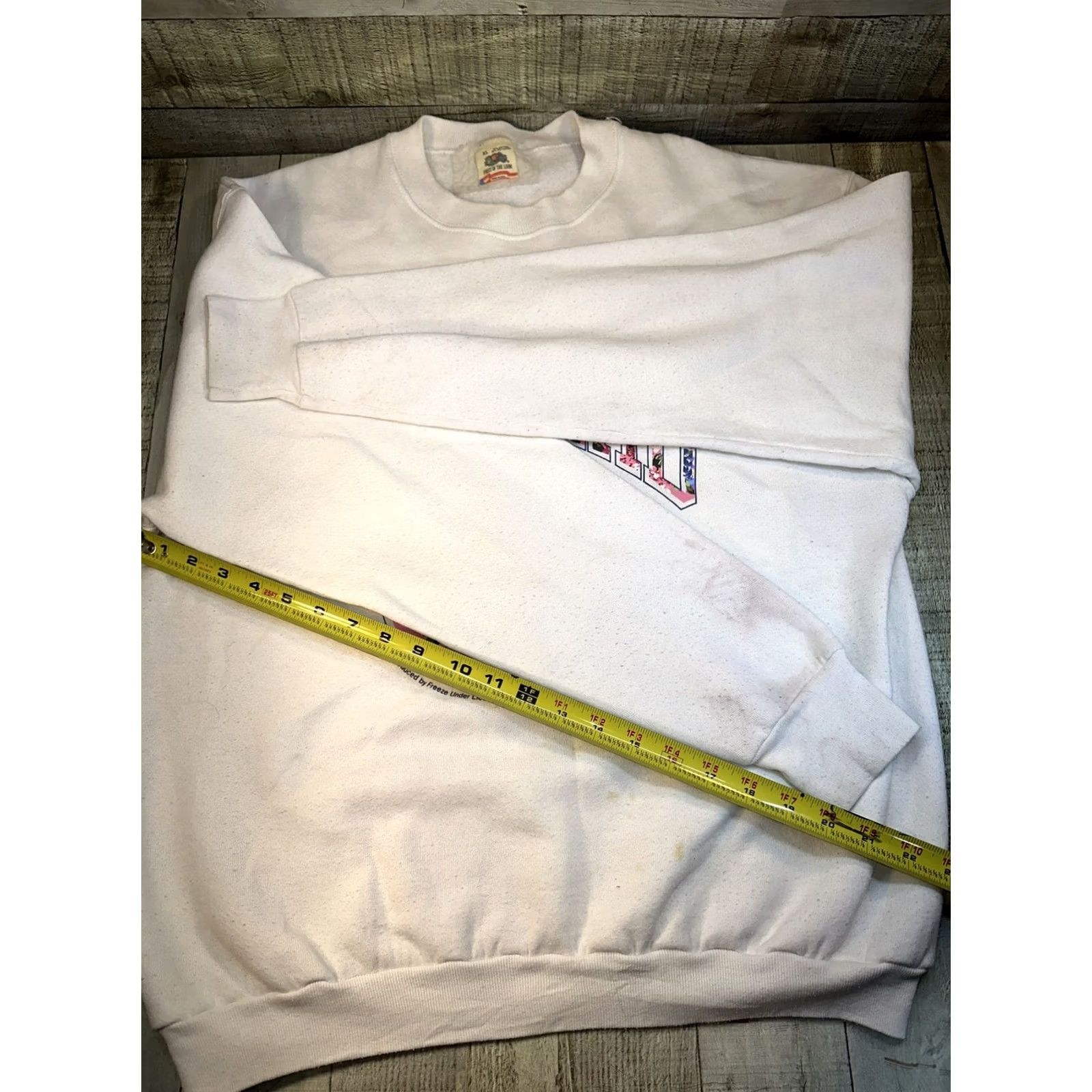 Fruit Of The Loom VINTAGE Harvard University Ivy League Fruit of the Loom Crewneck Sweatshirt XL White Mens Size US XL / EU 56 / 4 - 7 Thumbnail