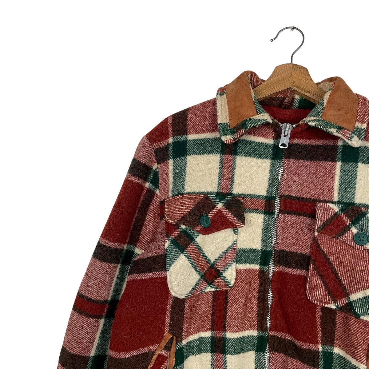 Woolrich Woolen Mills Vintage 60s Woolrich Plaid Flannel Wool Jacket Size US M / EU 48-50 / 2 - 6 Thumbnail