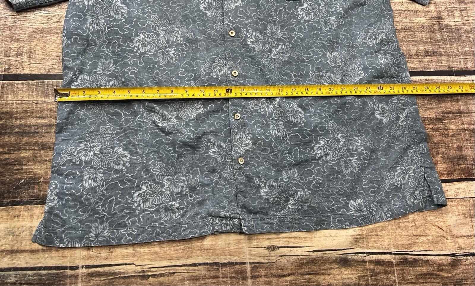 L.L. Bean LL Bean Shirt Mens XL Floral Geometric Button Up Beach Size US XL / EU 56 / 4 - 10 Thumbnail