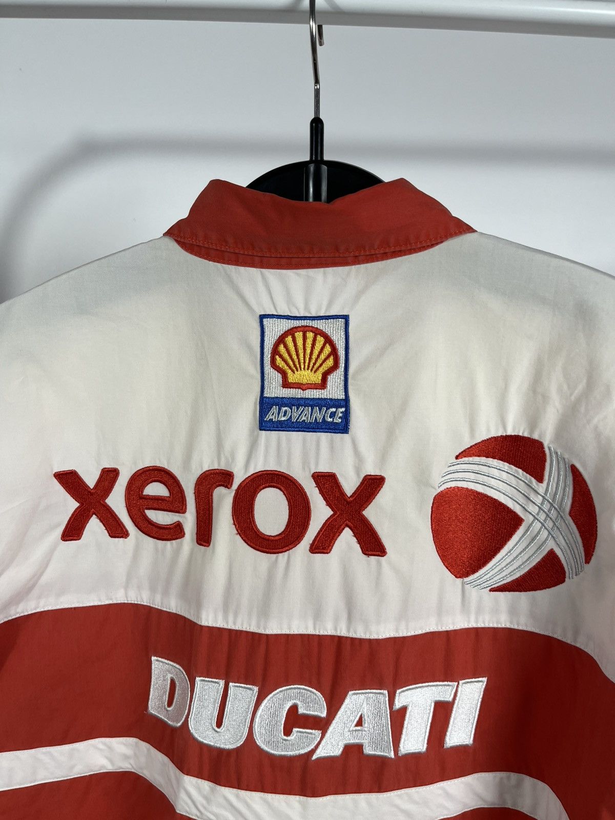 Ducati Vintage Ducati Xerox Superbike Team Racing Shirt Red White Size US L / EU 52-54 / 3 - 13 Thumbnail