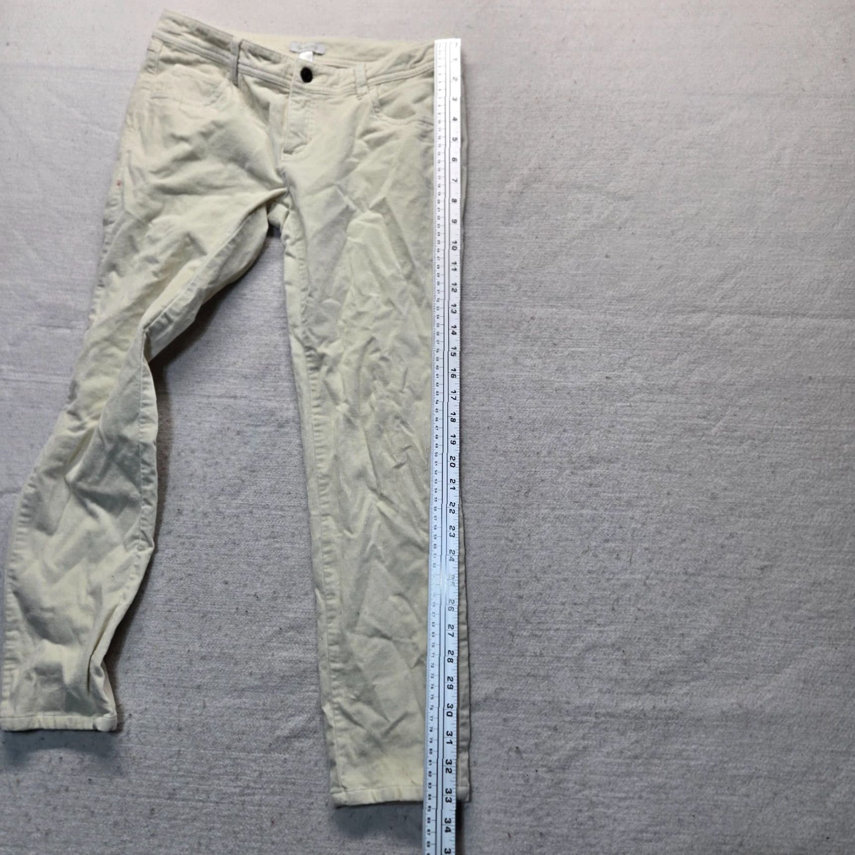 Vintage Garnet Hill Pants Chino Beige Adult Women Size 4 Petite Size 27" / US 4 / IT 40 - 7 Thumbnail