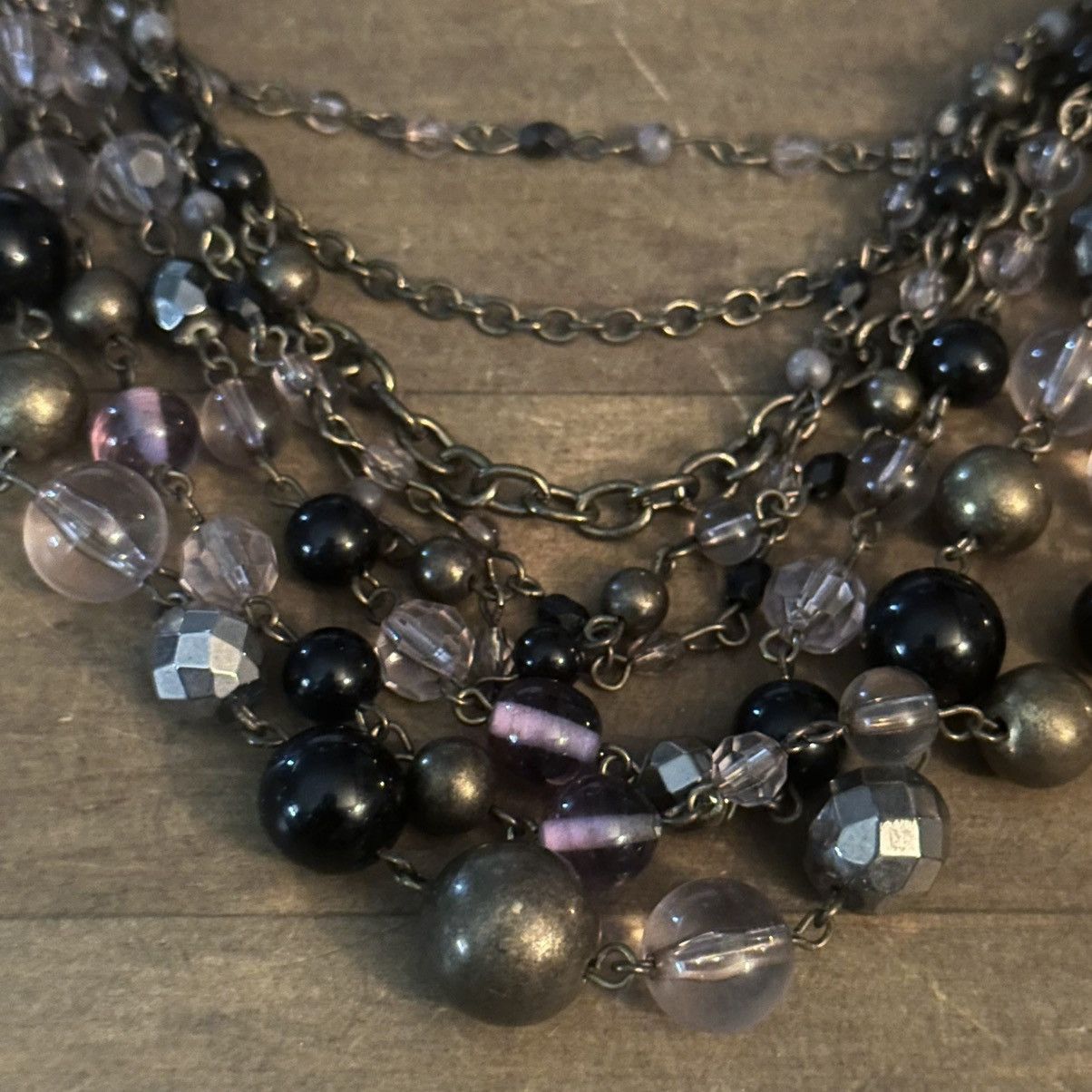 Other Lia Sophia Fancy That layered multi bead chain necklace Size ONE SIZE - 4 Thumbnail