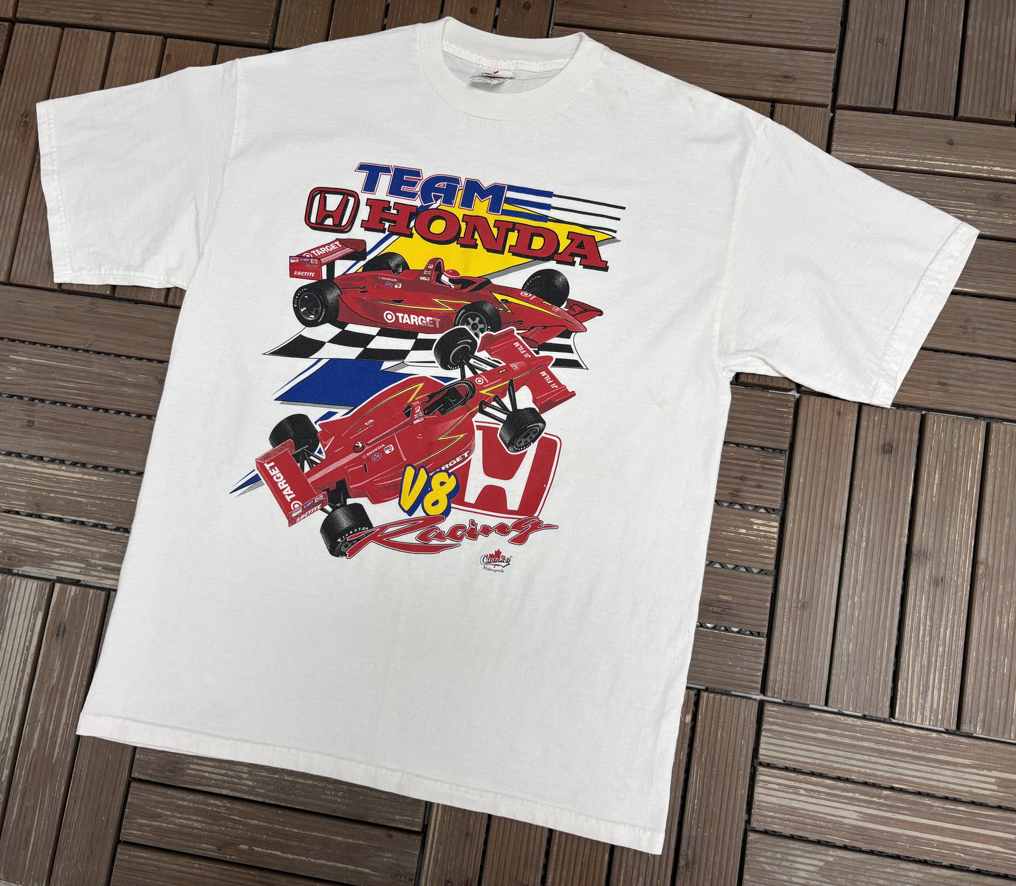 Vintage Team Honda Racing Vintage Racing T-Shirt Tee Size US XL / EU 56 / 4 - 3 Thumbnail