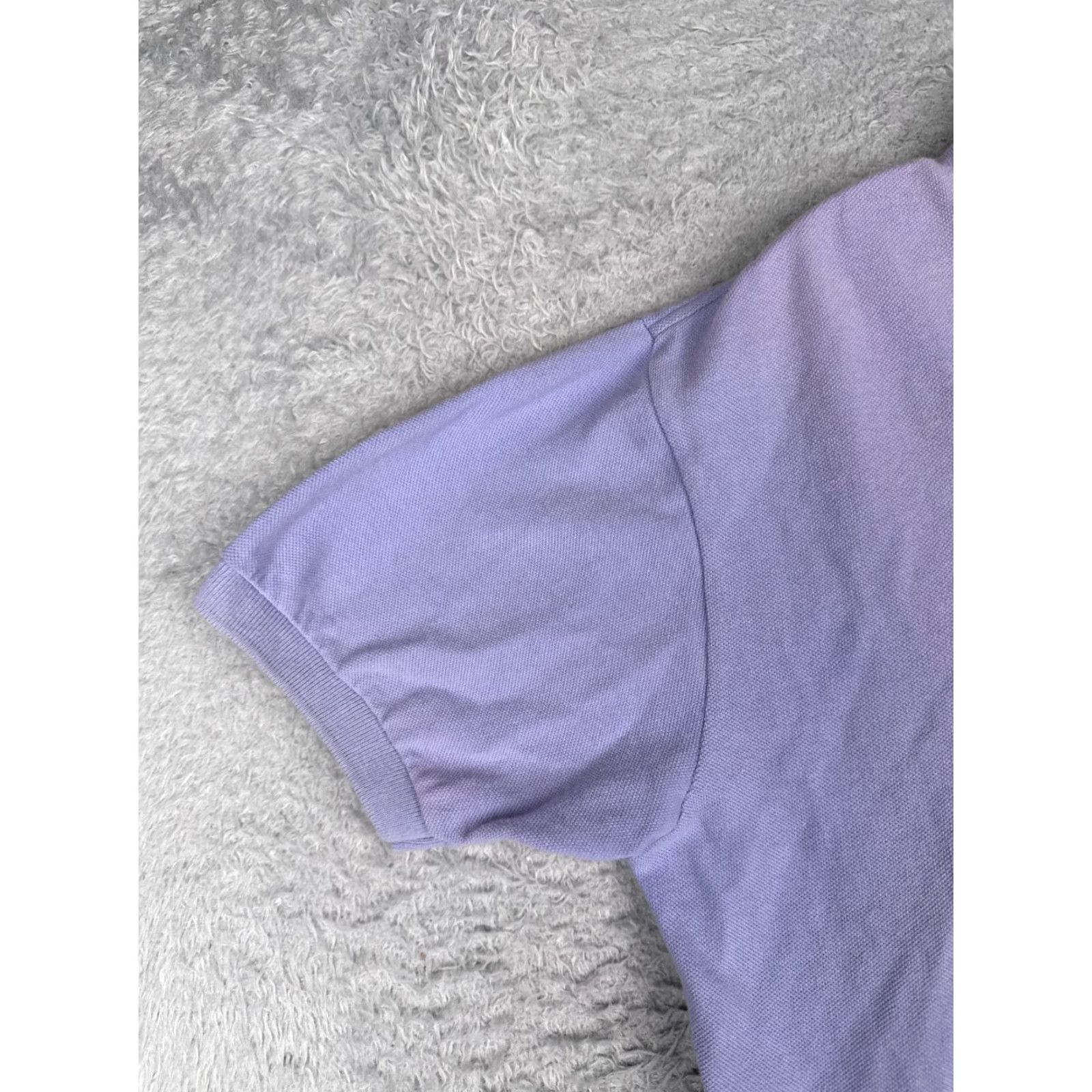 Ralph Lauren VINTAGE Polo Ralph Lauren Shirt Adult Medium Purple Cotton Short Sleeve Mens Regular Polo Size US M / EU 48-50 / 2 - 3 Thumbnail