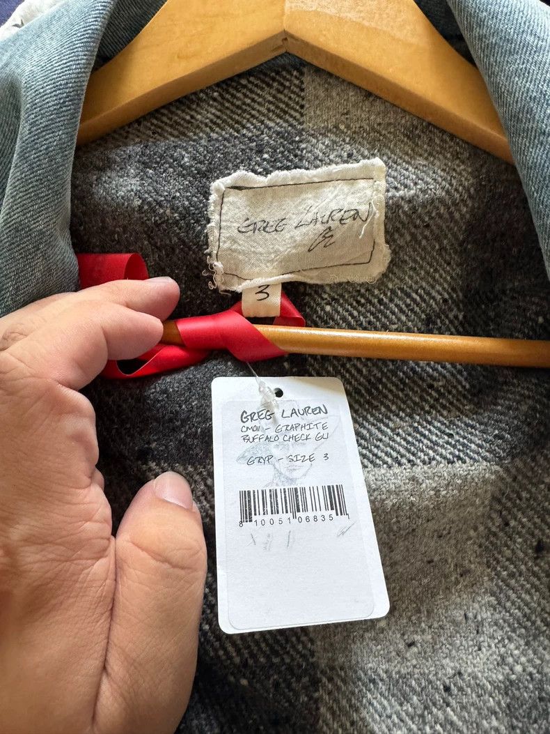 Greg Lauren Greg Lauren Classic coarse woolen plaid jacket Size US L / EU 52-54 / 3 - 2 Thumbnail