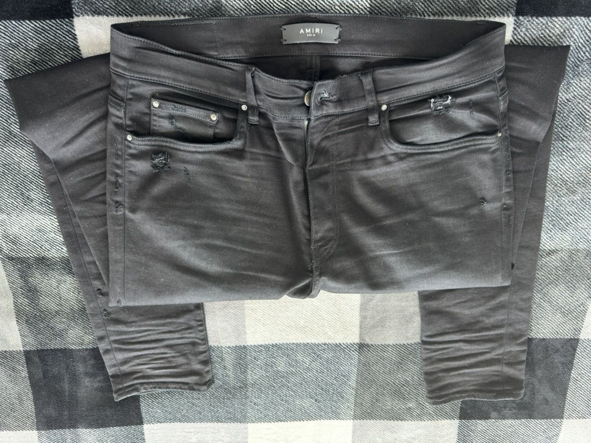 Amiri Amiri Stack Distressed Slim fit jeans size 34 Size US 34 / EU 50 - 11 Thumbnail