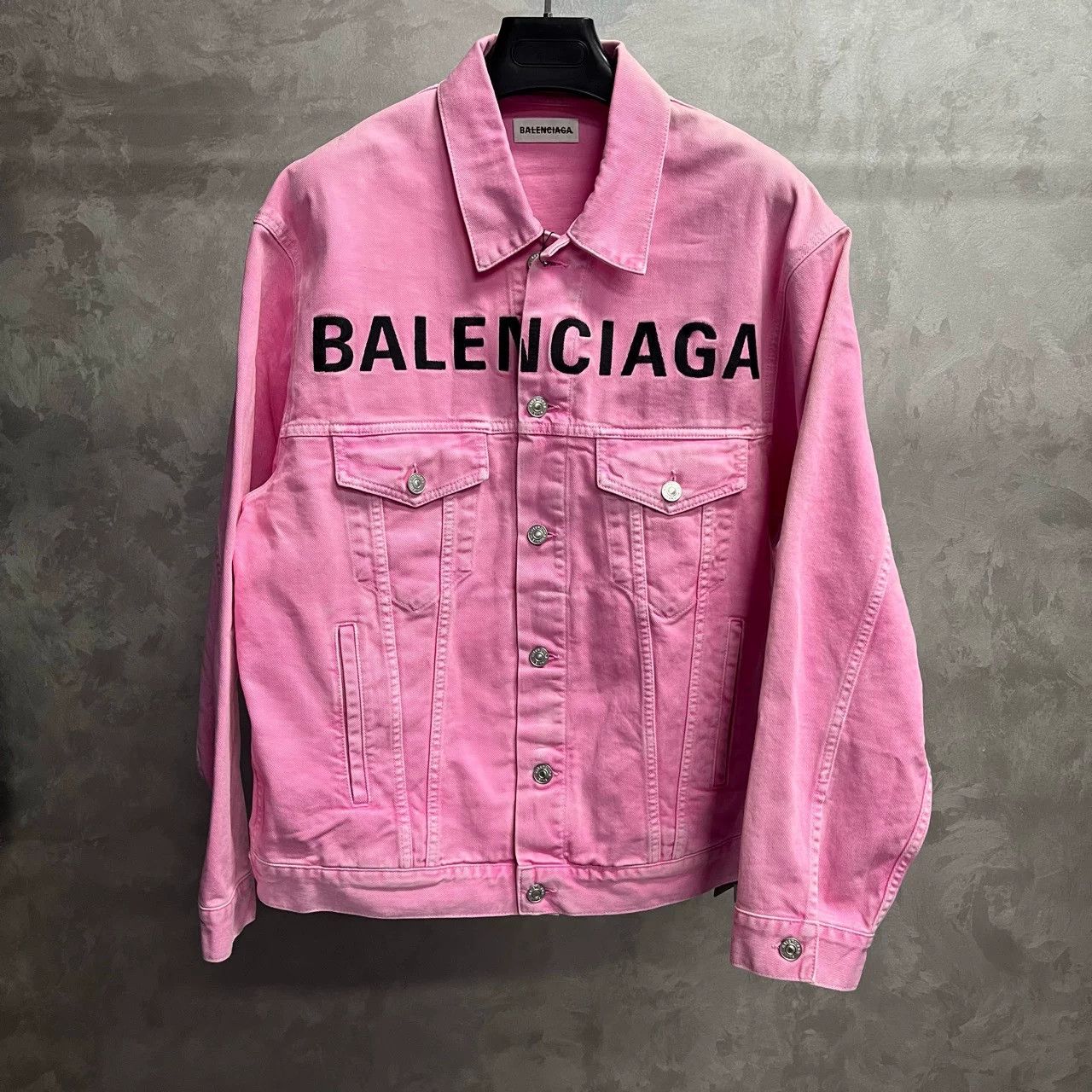 Balenciaga Balenciaga Retro Printed Pink Hoodie 36 Men Size US S / EU 44-46 / 1 - 1 Thumbnail