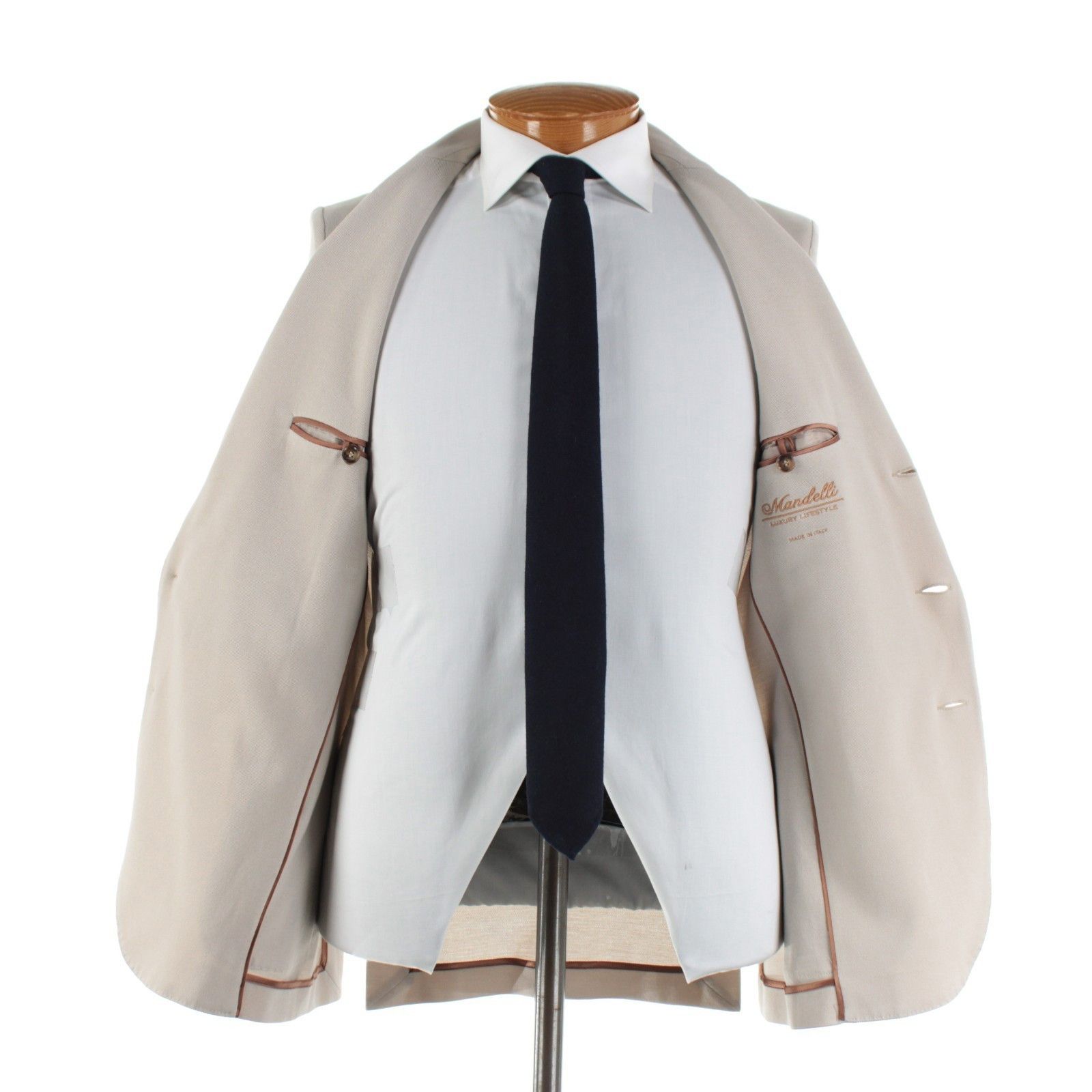 Other Mandelli Sport Coat Size 36 US in Beige Size 36R - 6 Thumbnail