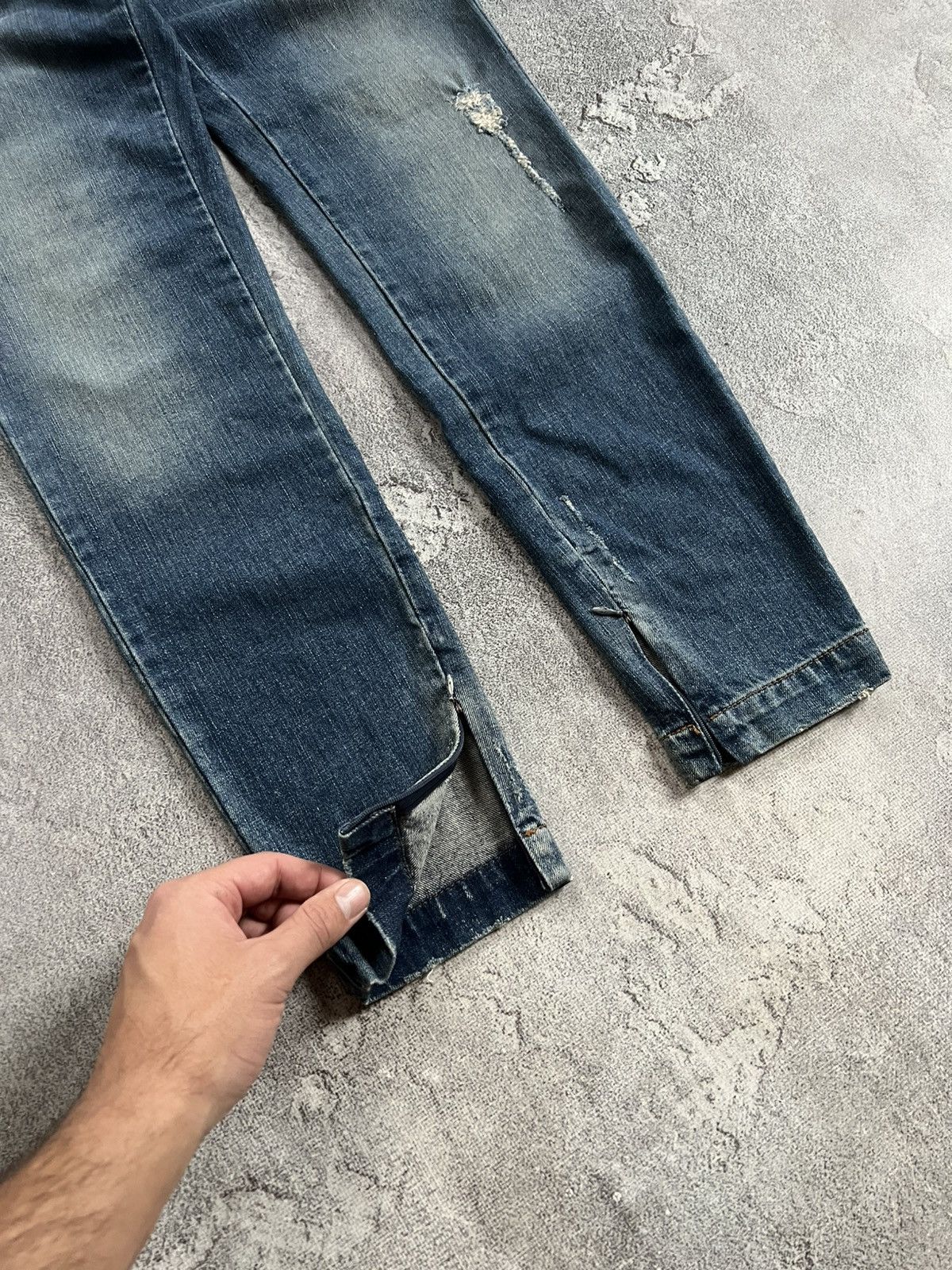 Dolce & Gabbana Dolce & Gabbana Distressed Jeans Womens Sz 29 Denim Pants Size 29" - 3 Thumbnail