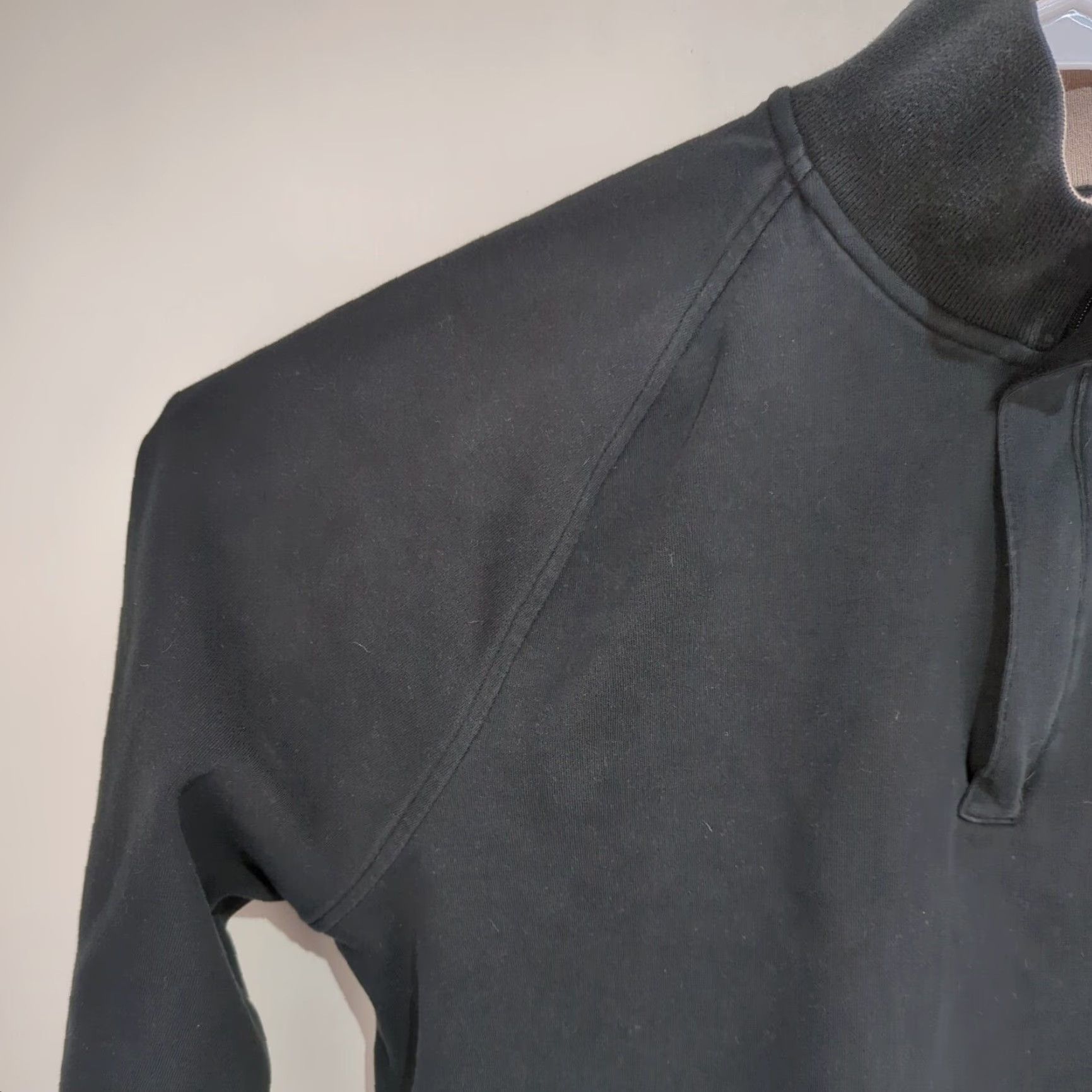 Lacoste LACOSTE Sweater Men’s Large Black Knit 1/4 Zip Pullover Long Sleeve Logo Casual Size US L / EU 52-54 / 3 - 4 Thumbnail