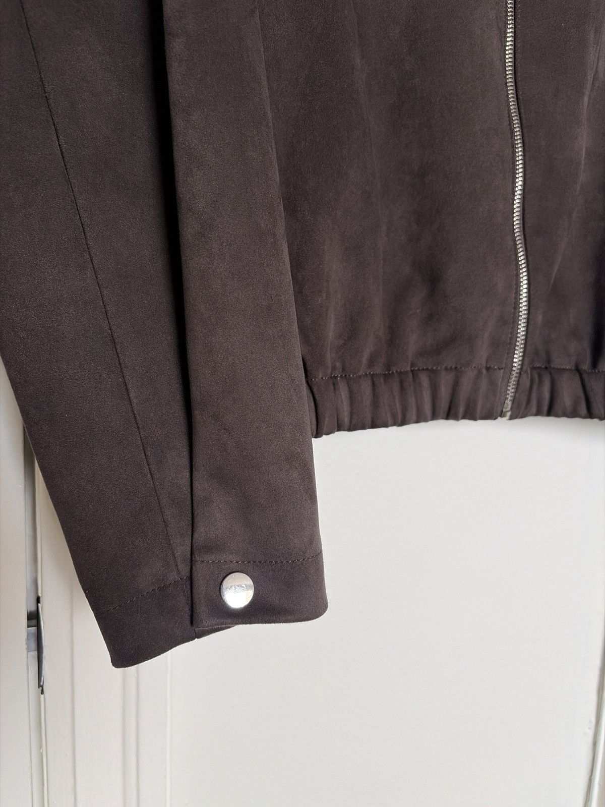 Zara Zara Faux Suede Jacket Size S / US 4 / IT 40 - 3 Thumbnail