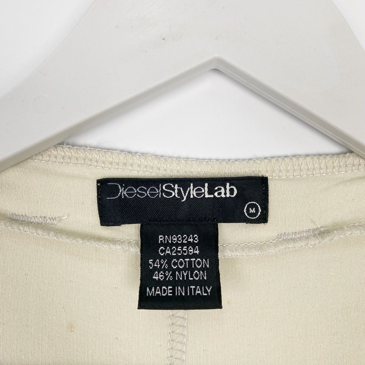 Other Vintage Diesel Style Lab Sweatshirt Beige Made In Italy Size US M / EU 48-50 / 2 - 7 Thumbnail
