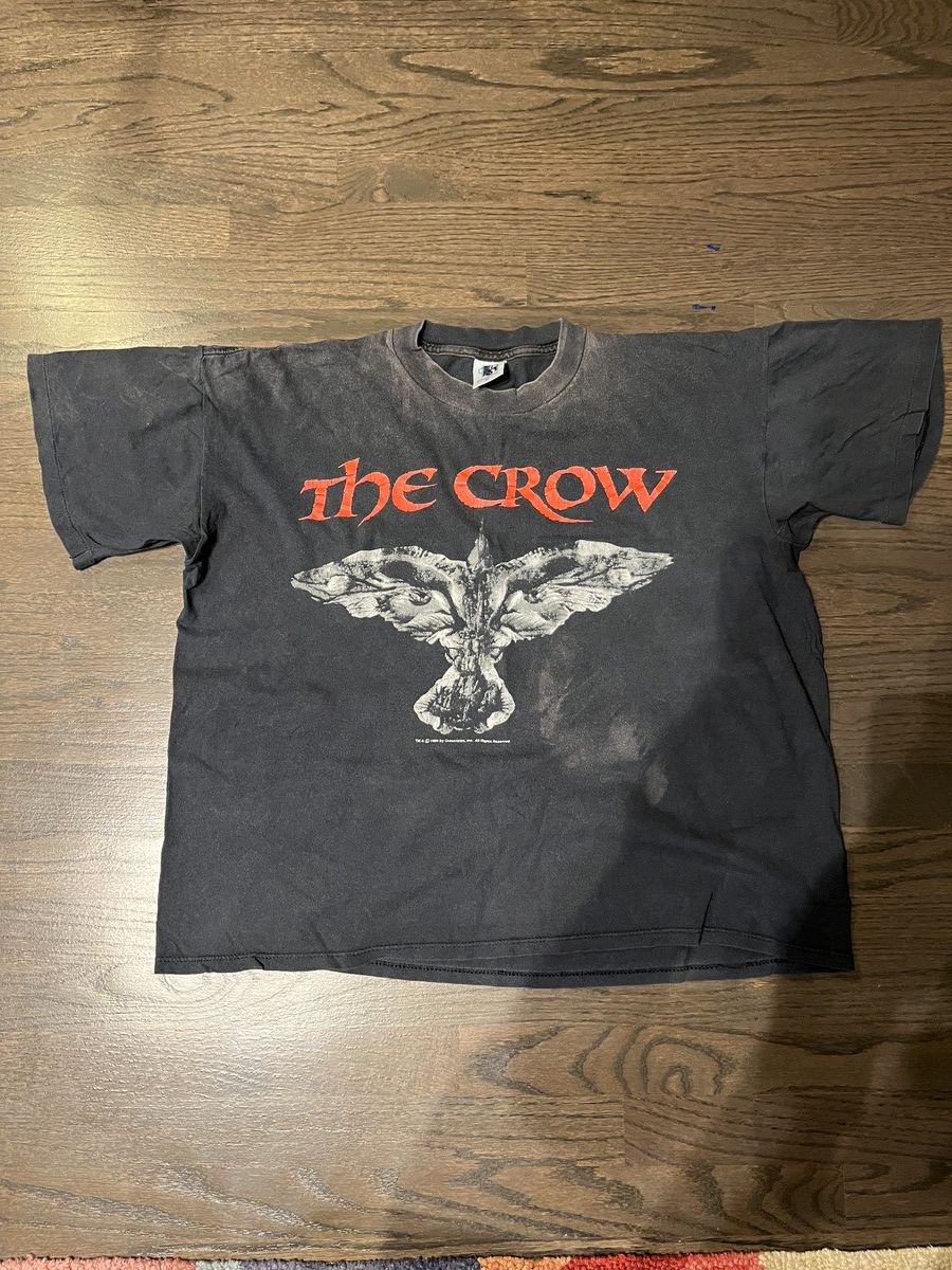 image of Band Tees x Movie The Crow Original Movie Tee in Black, Men's (Size XL)