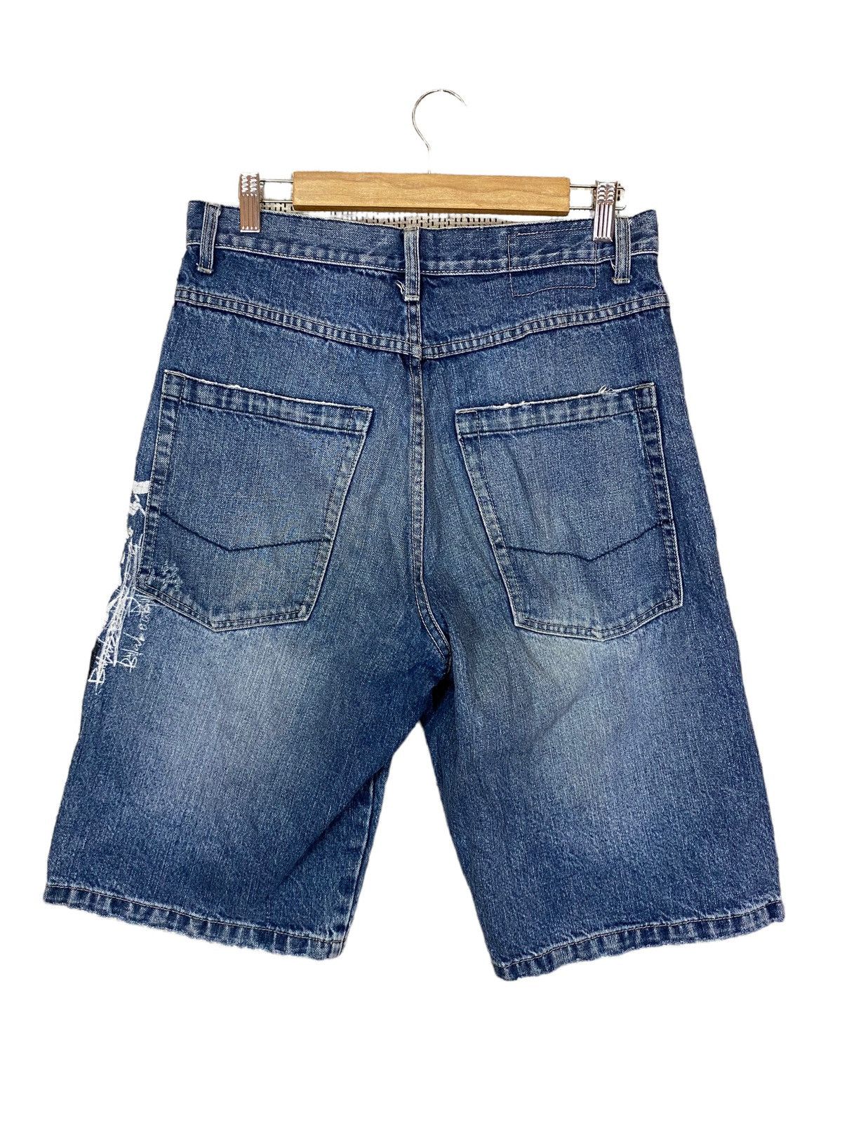 Billabong ‼️ CRAZY VINTAGE BILLABONG Y2K BAGGY SHORTS BIGLOGO ‼️ Size US 32 / EU 48 - 2 Thumbnail