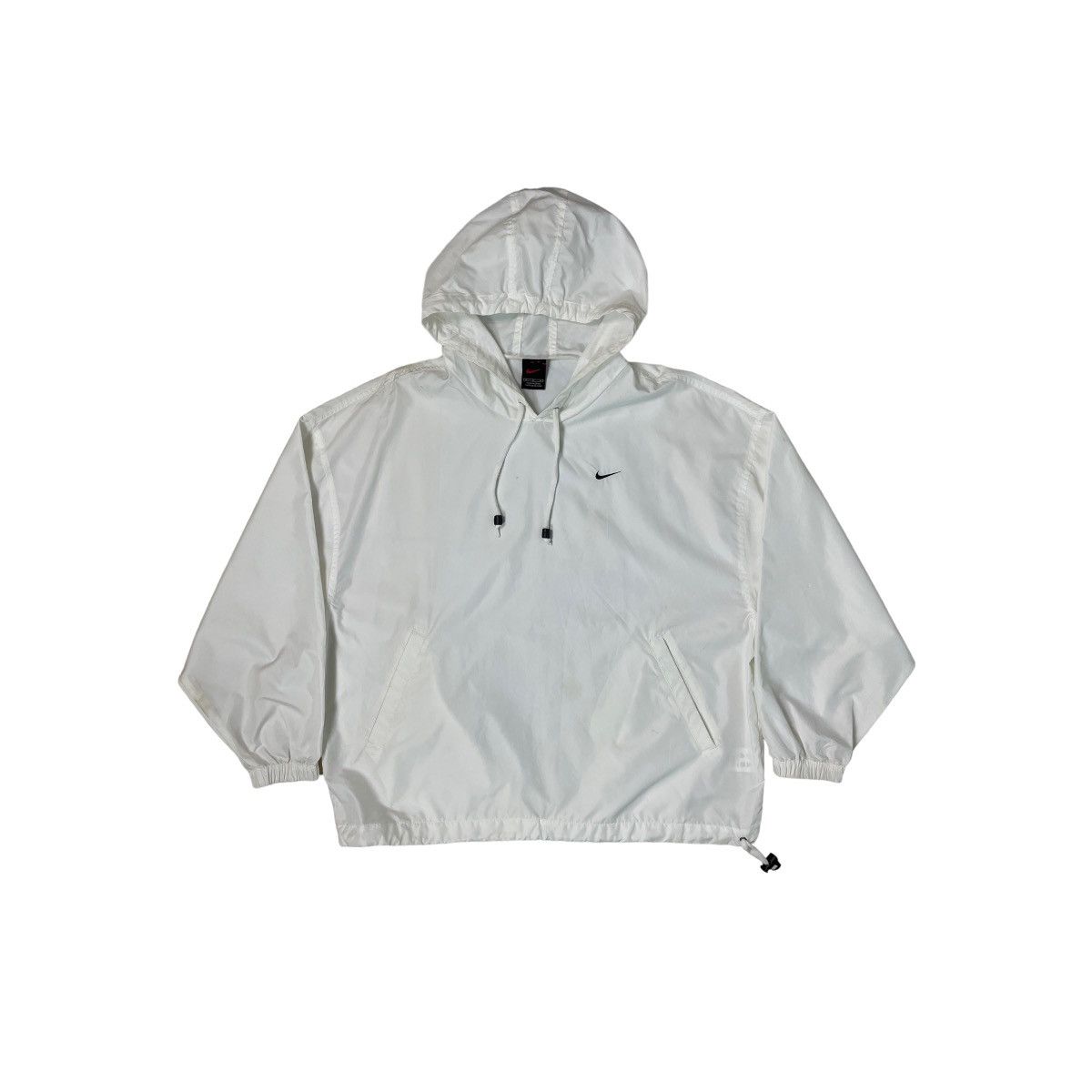 Nike 🔥LAST PRICE🔥 Nike Pullover White Plain Windbreaker Size US M / EU 48-50 / 2 - 1 Thumbnail