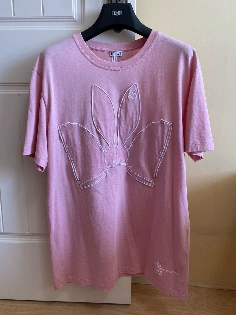 Loewe Loewe Cartoon Rabbit Print T-Shirt - dmc Size US XS / EU 42 / 0 - 1 Thumbnail