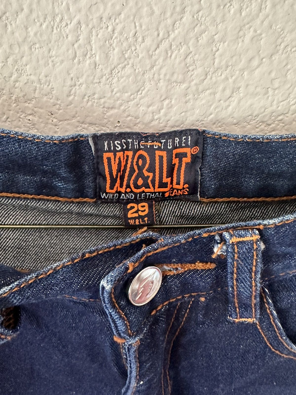 Walter Van Beirendonck wild & lethal trash “ slenderman denim ” Size US 30 / EU 46 - 4 Thumbnail