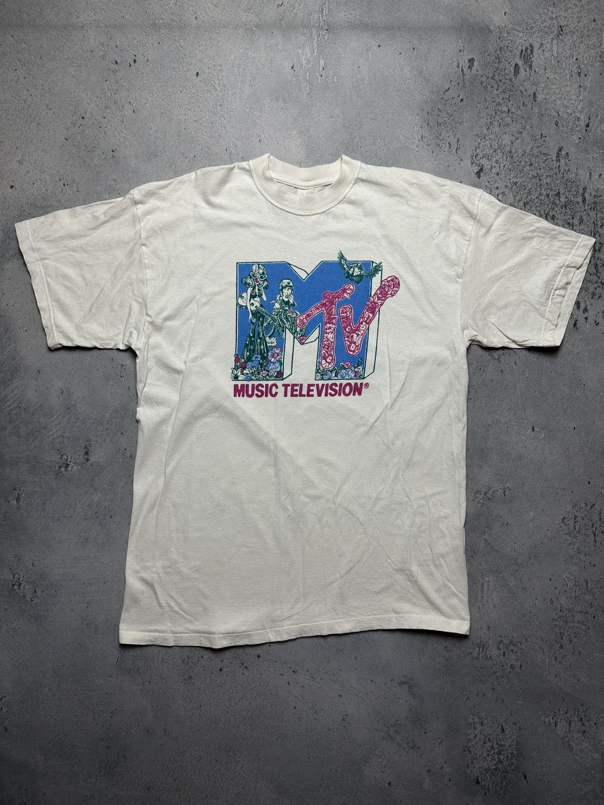 Mtv Vintage MTV Limited Edition Art Design Music Television 90’s Size US L / EU 52-54 / 3 - 5 Thumbnail