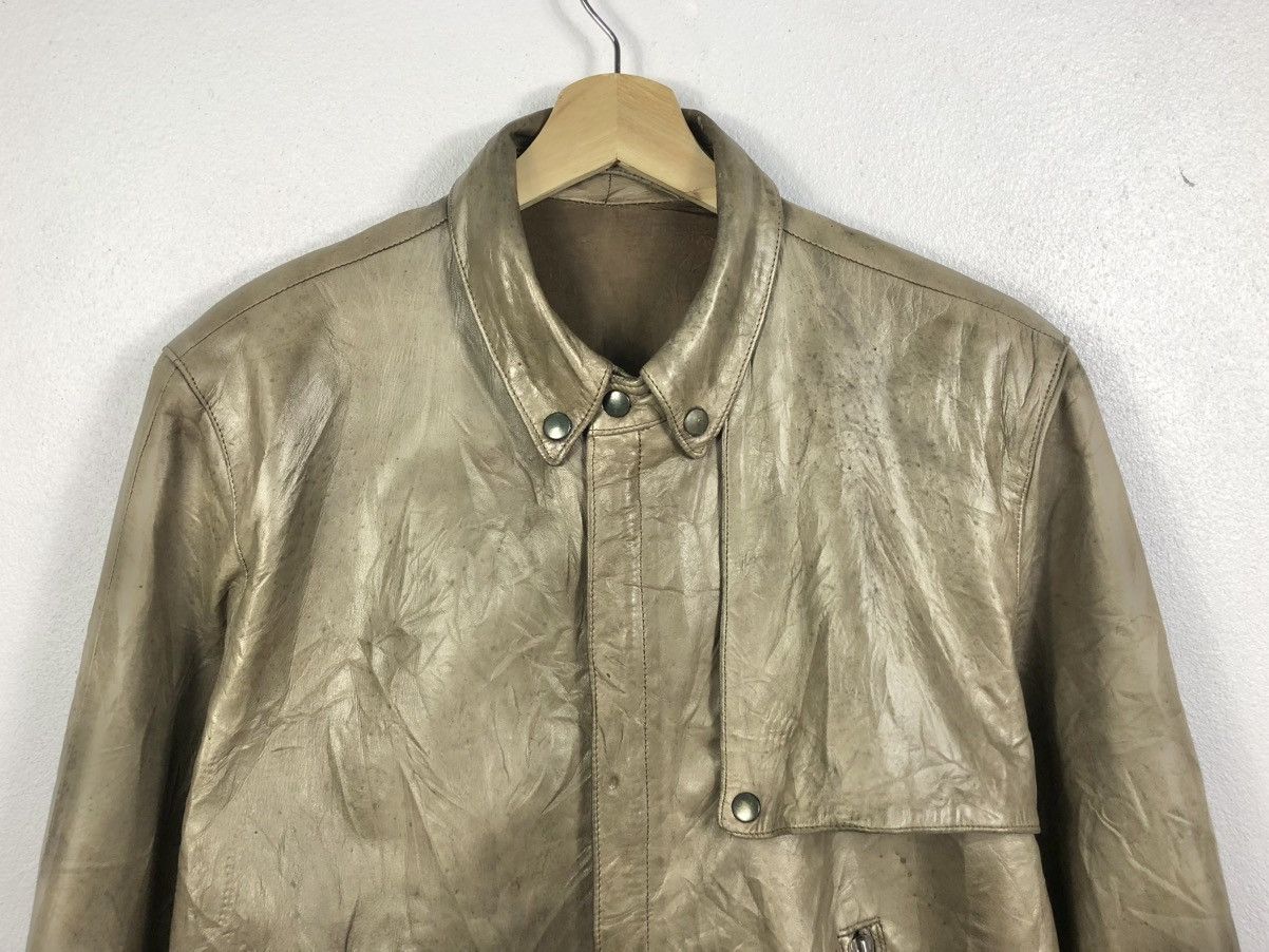 Loewe × Vintage Rare Vintage Loewe Leather Jacket Made in Spain Size US M / EU 48-50 / 2 - 2 Thumbnail
