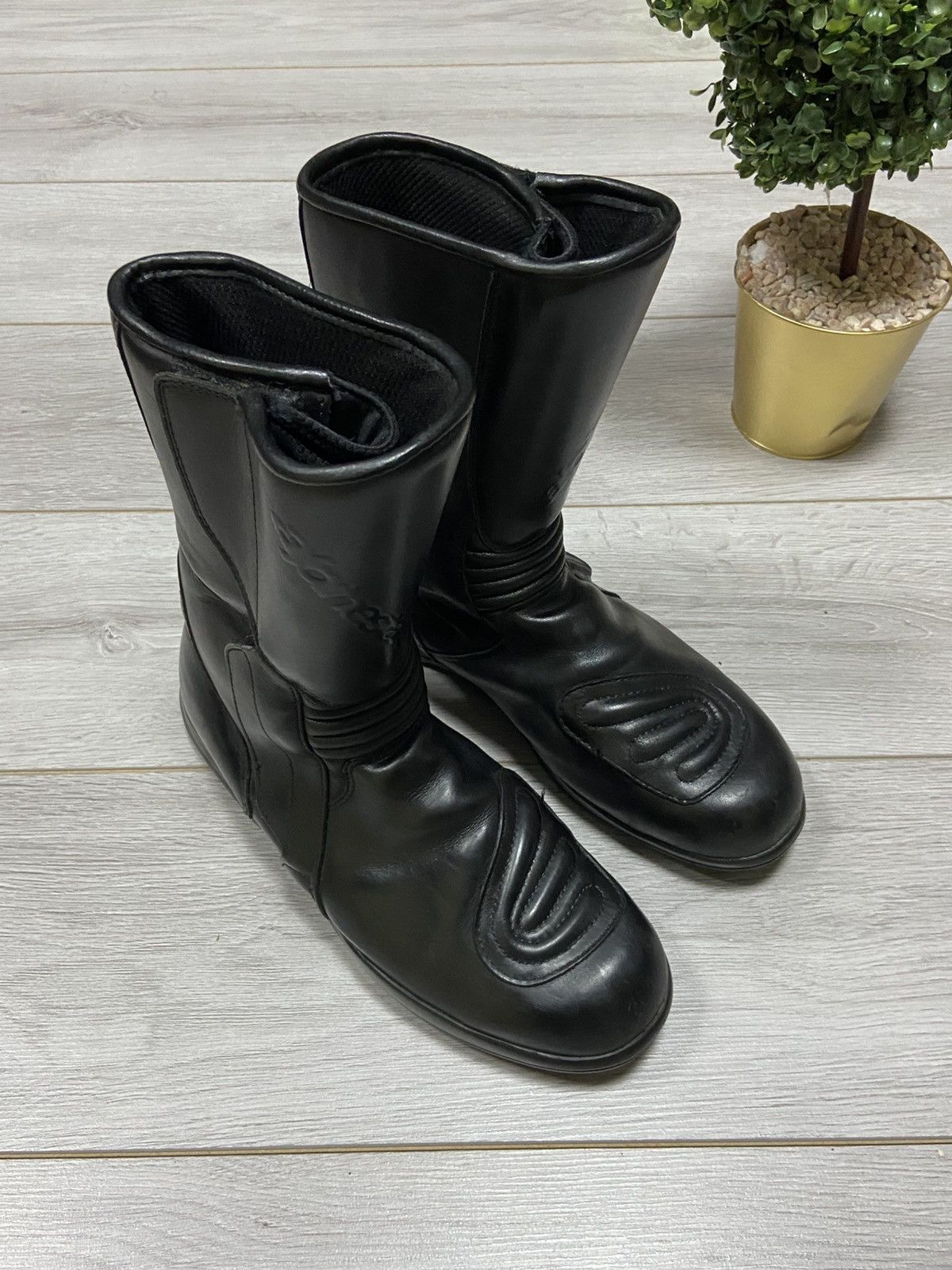 Alpinestars Alpinestars leather MOTO racing boots Size US 11.5 / EU 44-45 - 2 Thumbnail