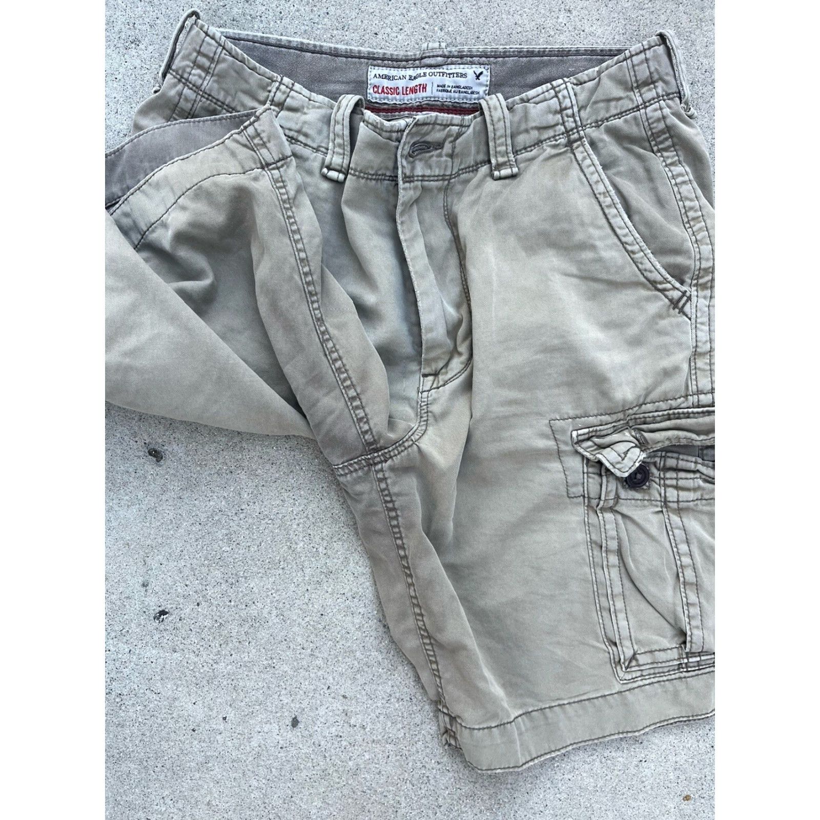 American Eagle Outfitters VINTAGE American Eagle Outfitters Cargo Shirt? Size US 33 - 6 Thumbnail
