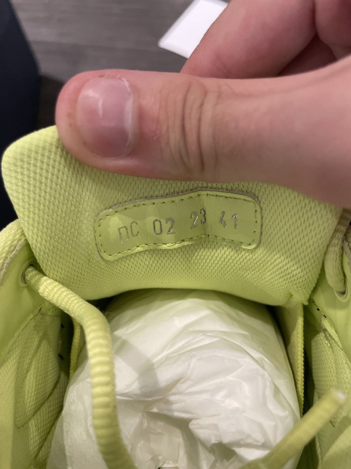 Dior Dior B30 Yellow Mesh Size US 8 / EU 41 - 7 Thumbnail