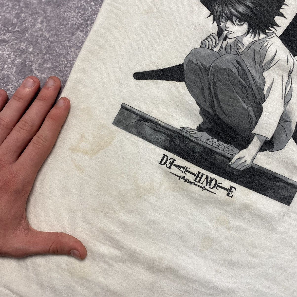 Cartoon Network Vintage Death Note Big Graphic logo rare anime tee Size US S / EU 44-46 / 1 - 9 Thumbnail