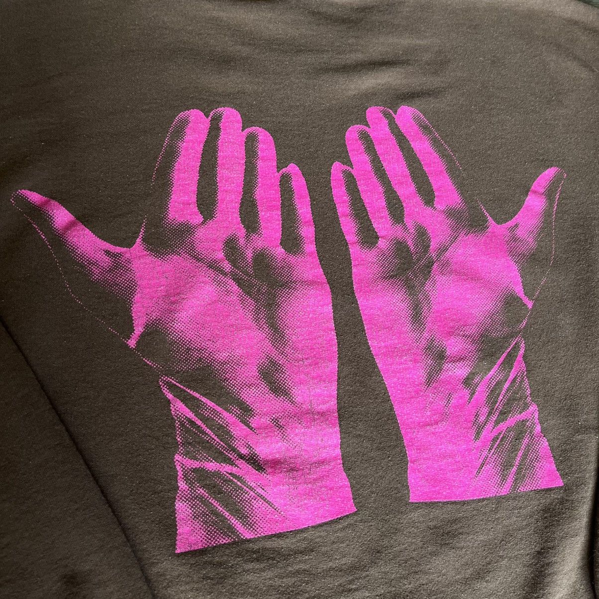 Band Tees × Vintage Vintage Harry Styles Fine Line Tour Hands Graphic Crewneck Size US L / EU 52-54 / 3 - 5 Thumbnail
