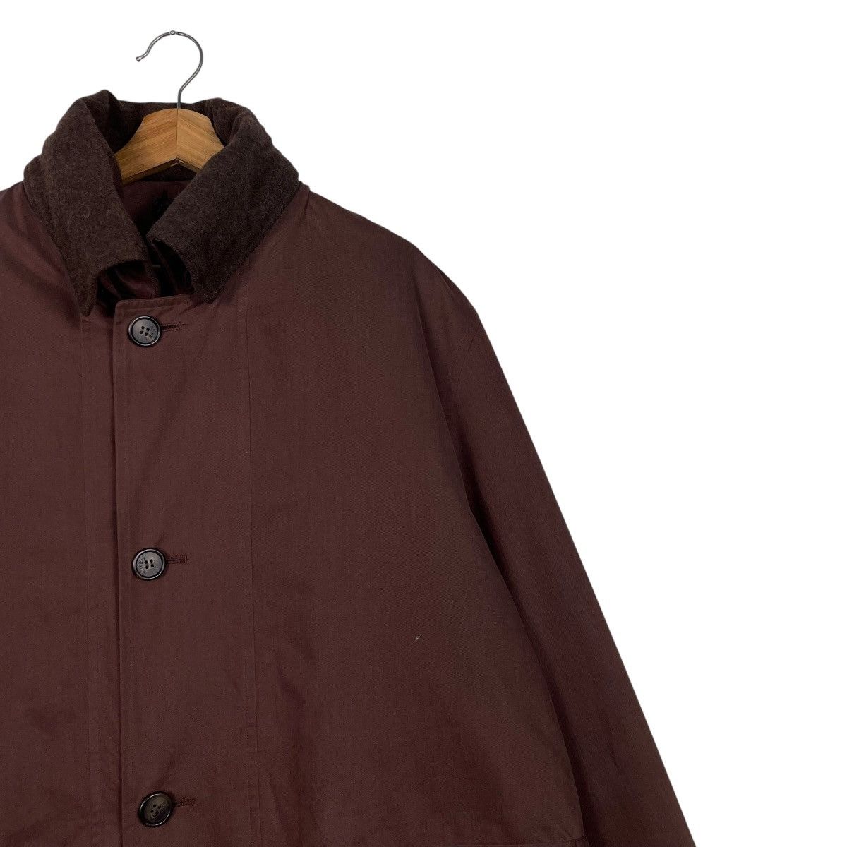 Allegri Allegri Brown Overcoat Size US L / EU 52-54 / 3 - 5 Thumbnail