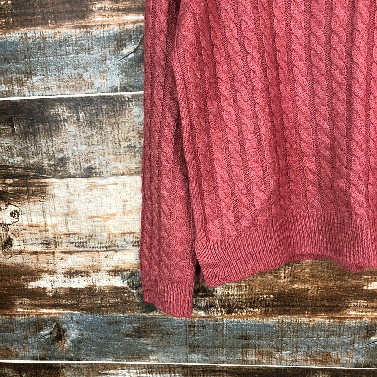 Homespun Knitwear × Japanese Brand Comfart Basic Pink Knitwear #A1735 Size M / US 6-8 / IT 42-44 - 7 Thumbnail
