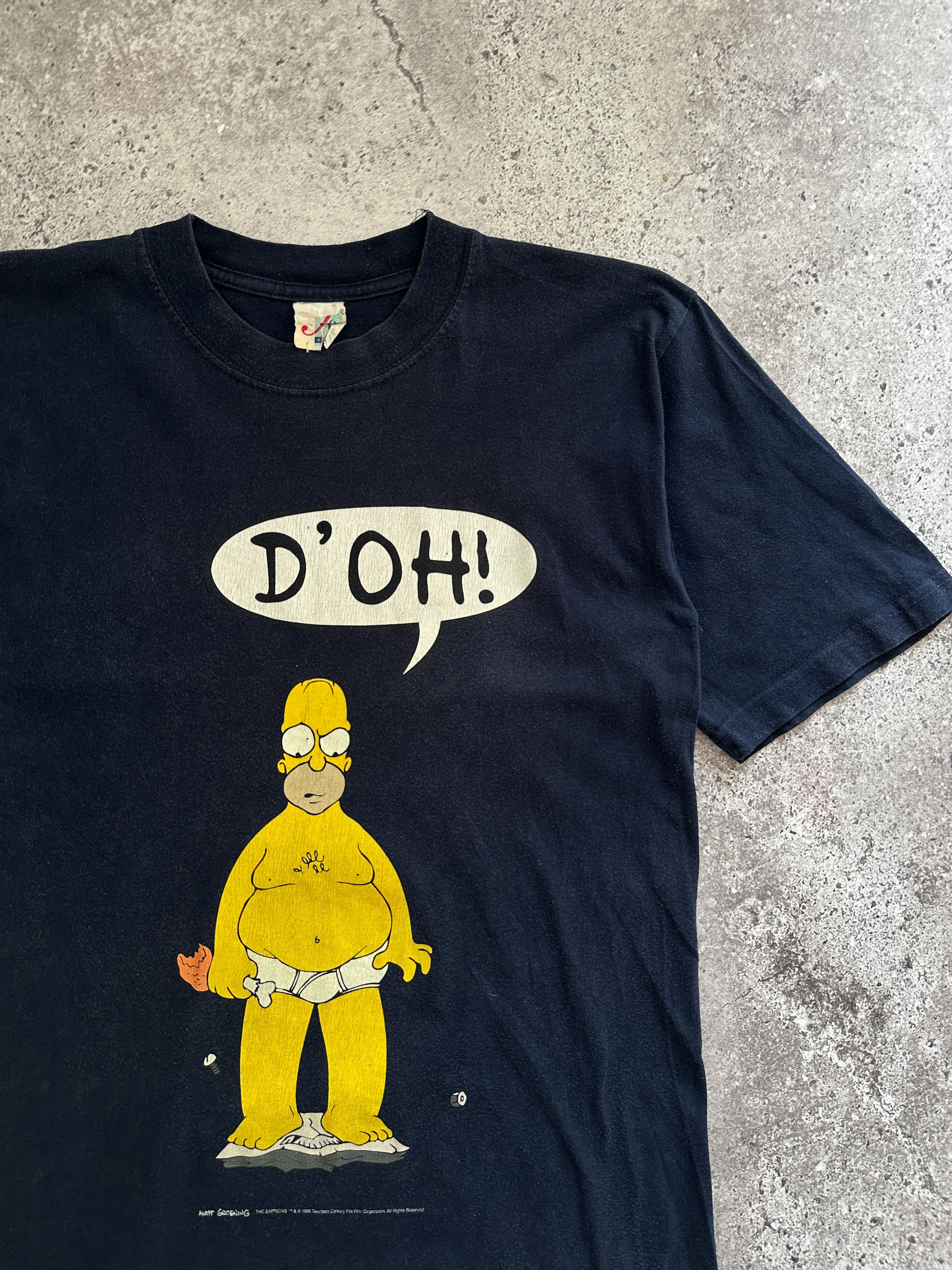 The Simpsons Vintage 1996 The Simpsons Homer T Shirt Size S / US 4 / IT 40 - 3 Thumbnail
