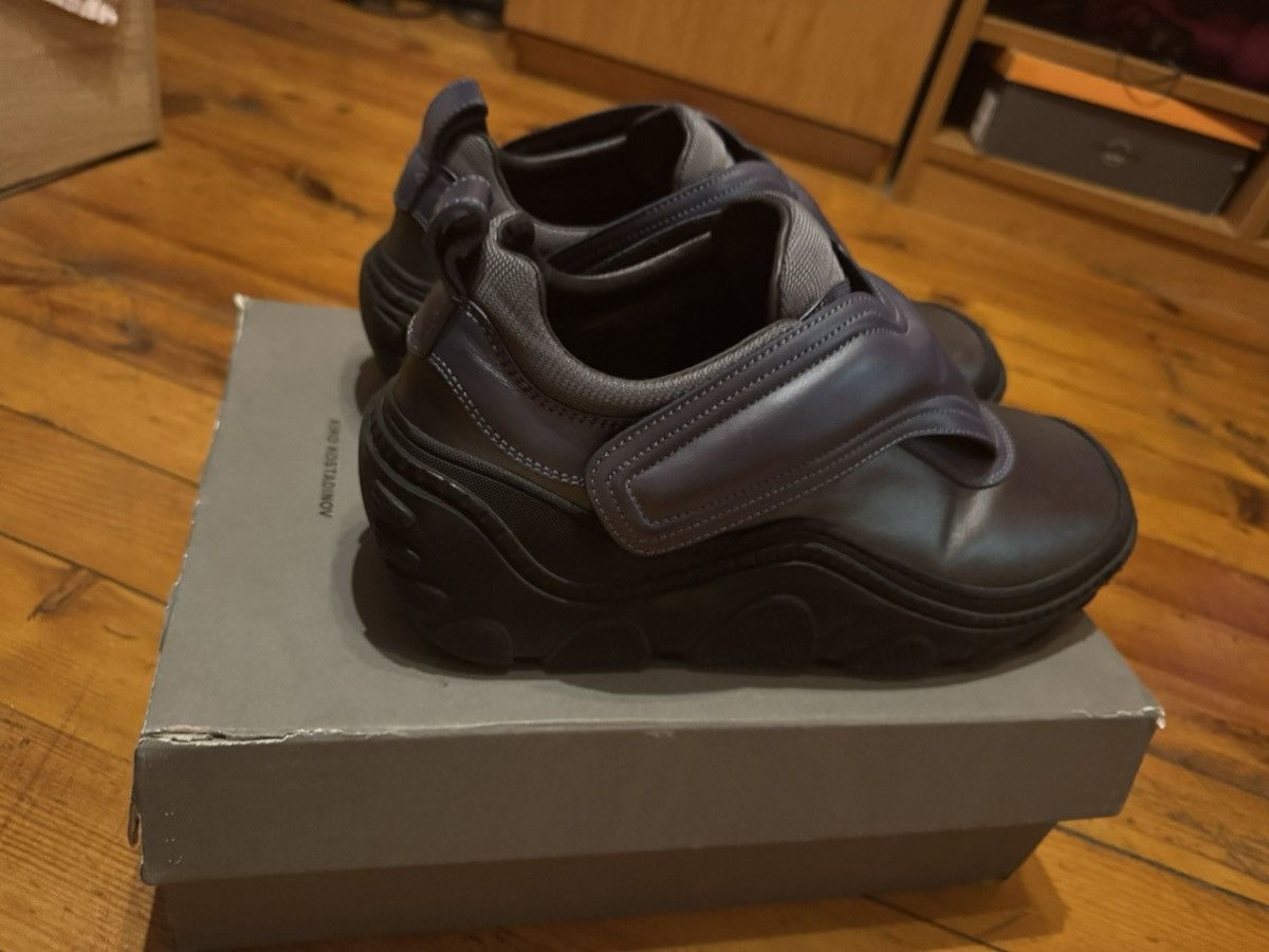 Kiko Kostadinov Kiko Kostadinov Tonkin Strap Shoe Slate Grey/Gunmetal Size US 11.5 / EU 44-45 - 4 Thumbnail
