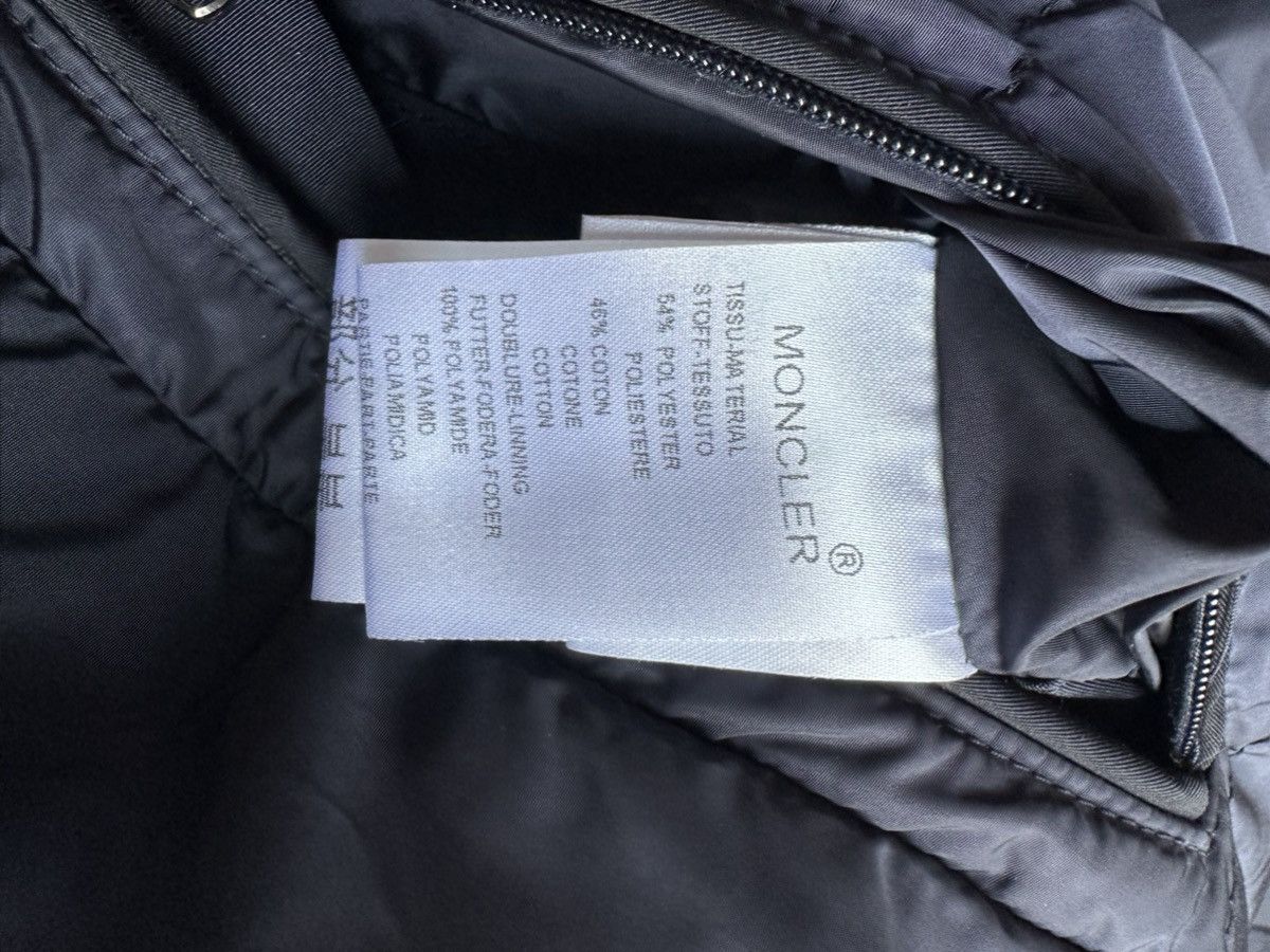 Moncler Cherbourg dark navy down parka jacket