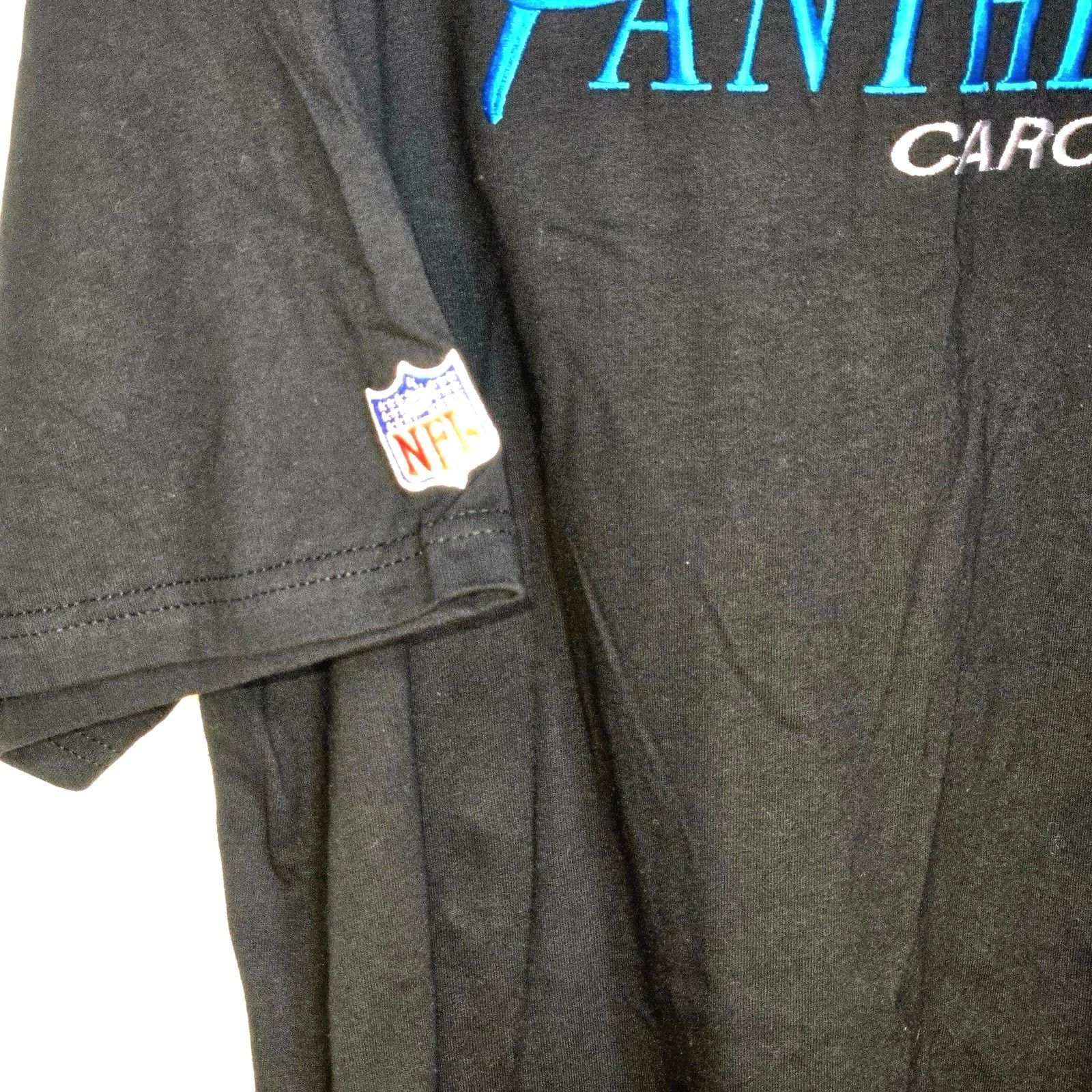 Logo Athletic NWT Vintage Carolina Panthers black t- shirt. Size XL Size US XL / EU 56 / 4 - 4 Thumbnail