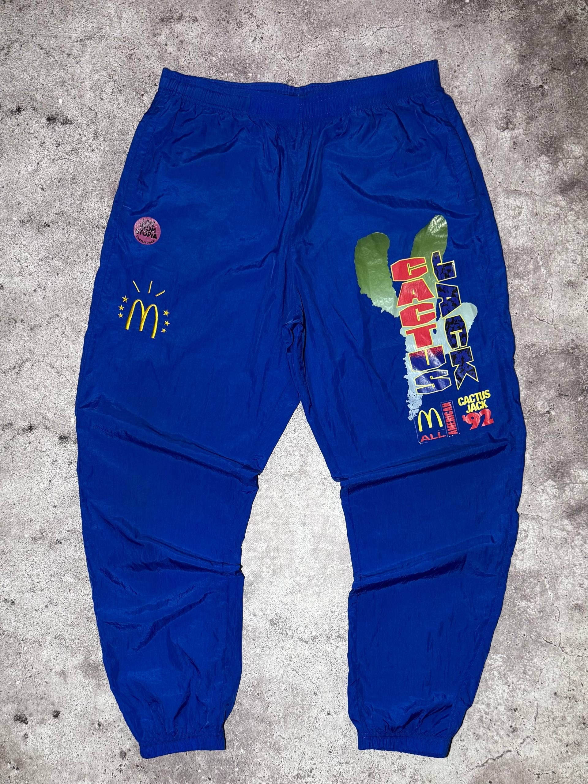 Travis Scott & McDonald’s Jack Cactus ‘92 Nylon Track Pants
