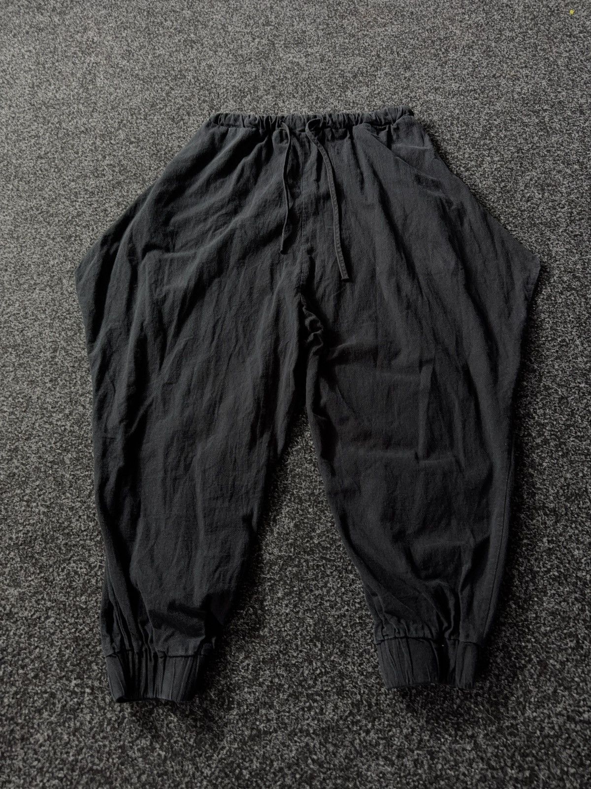 Japanese Brand ❤️‍🔥Issey Miyake Style Folded Harem Pants Avant Silhouette S sz Size US 32 / EU 48 - 3 Thumbnail