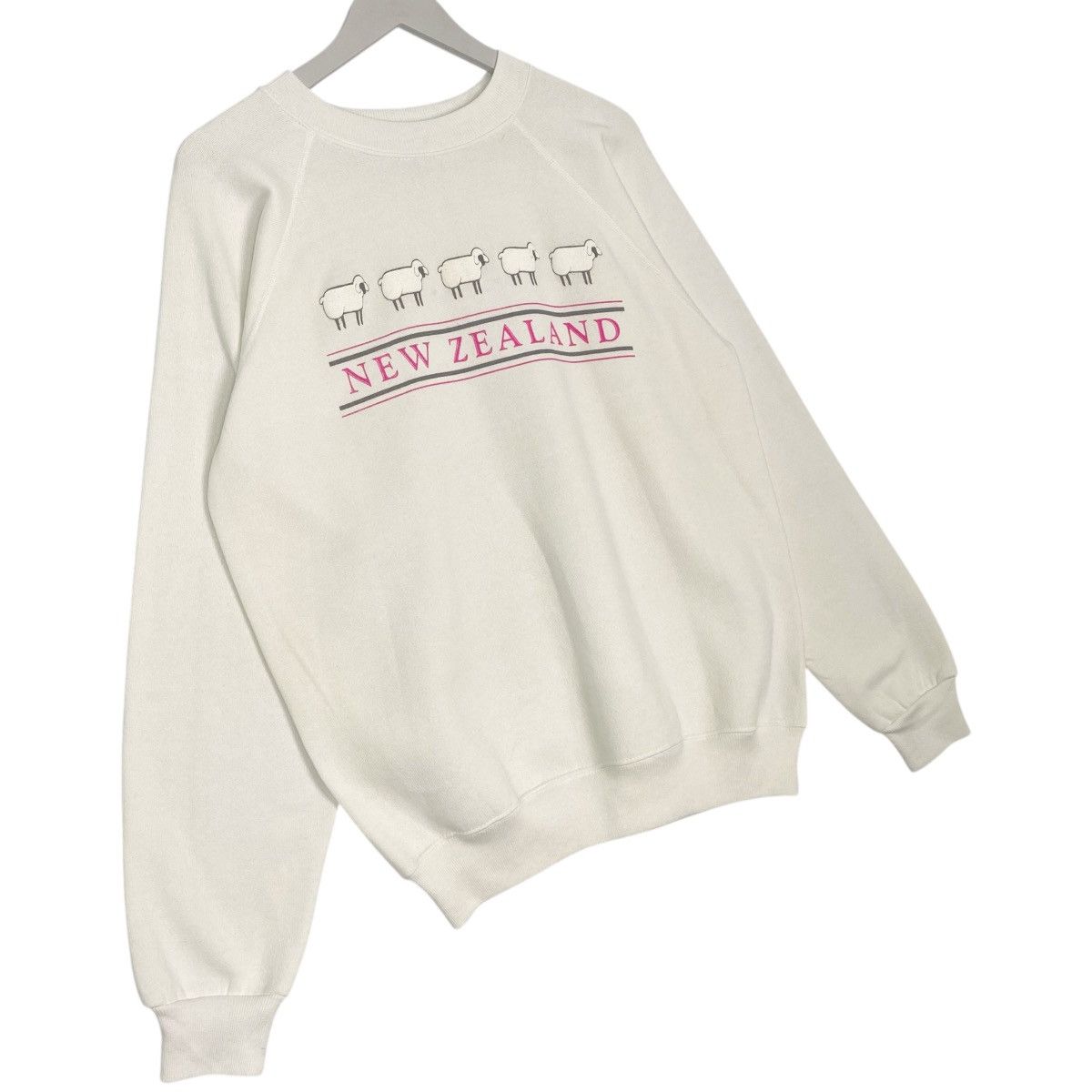 Hanes Vintage Hanes Activewear Graphic Sweatshirt White Size L Size L / US 10 / IT 46 - 3 Thumbnail