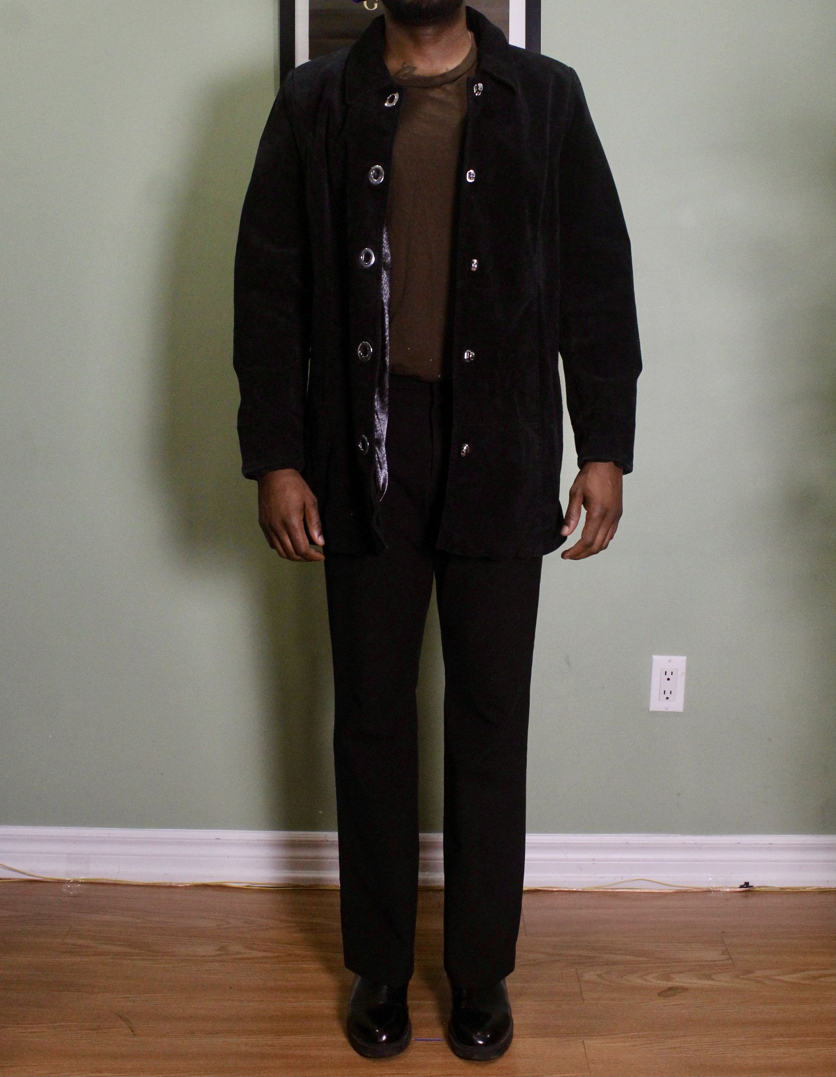 Vintage Vintage Suede Jacket Size US M / EU 48-50 / 2 - 2 Thumbnail
