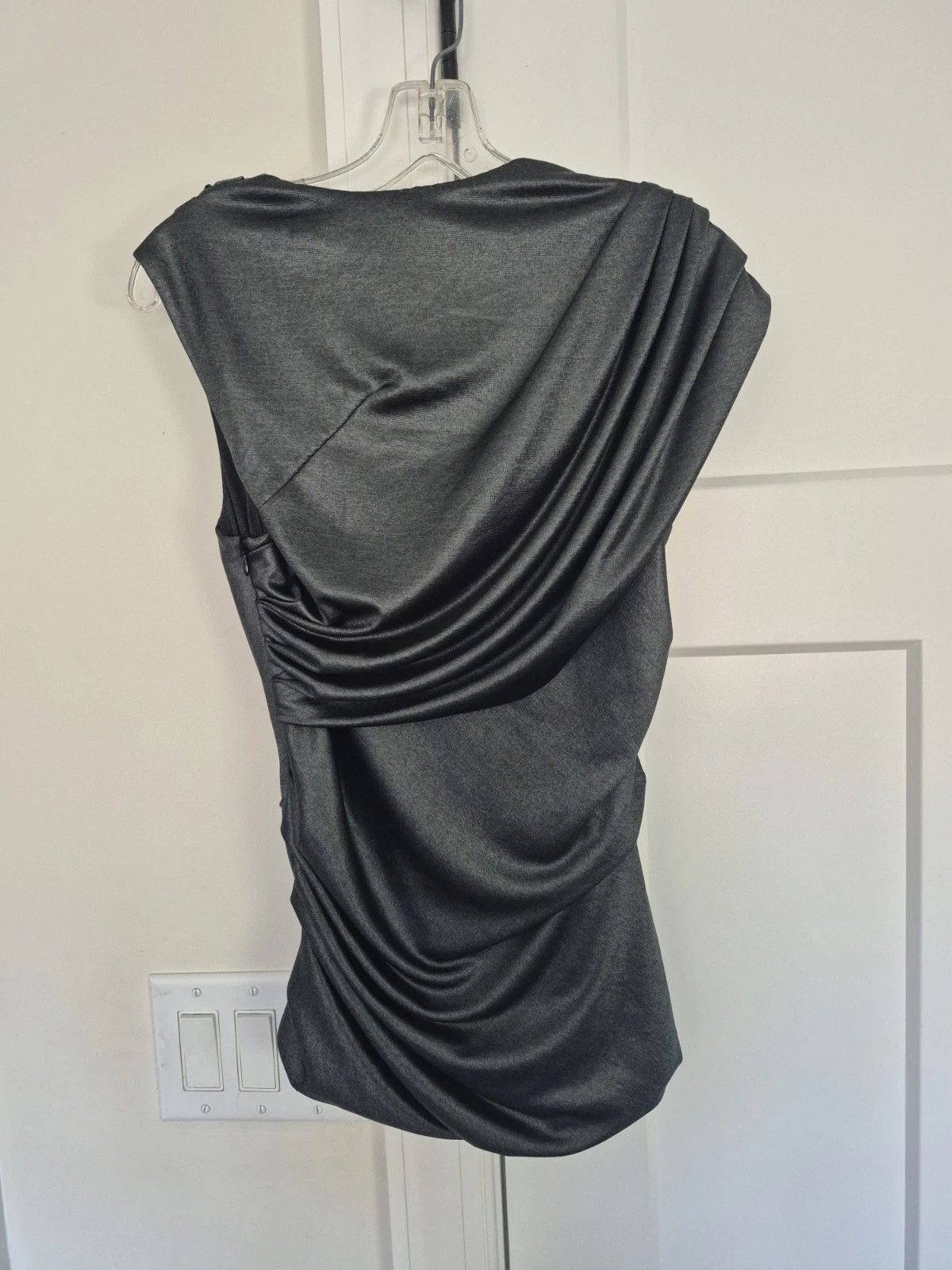 Alexander Wang Metallic Blouse NWT Going Out Party Retro Travel Size M / US 6-8 / IT 42-44 - 8 Thumbnail