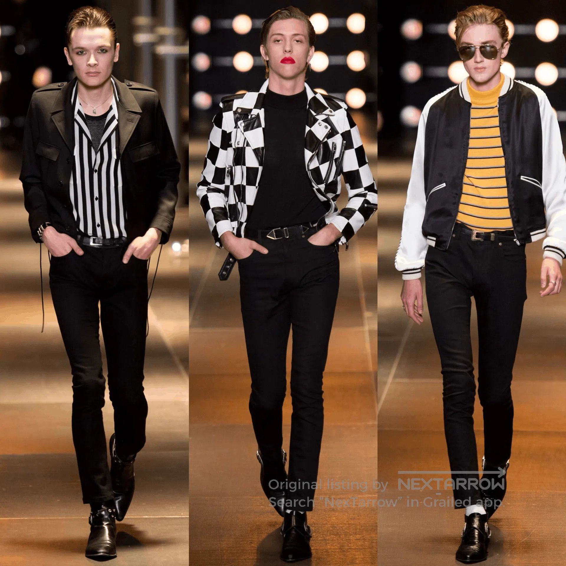 Saint Laurent Paris Saint Laurent Black Slim Fit Jeans. Size US 28 / EU 44 - 9 Thumbnail