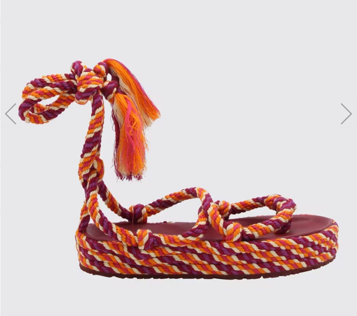 Isabel Marant Isabel Marant Gladiator-Style Sandals – Red Leather Size US 8 / IT 38 - 2 Thumbnail