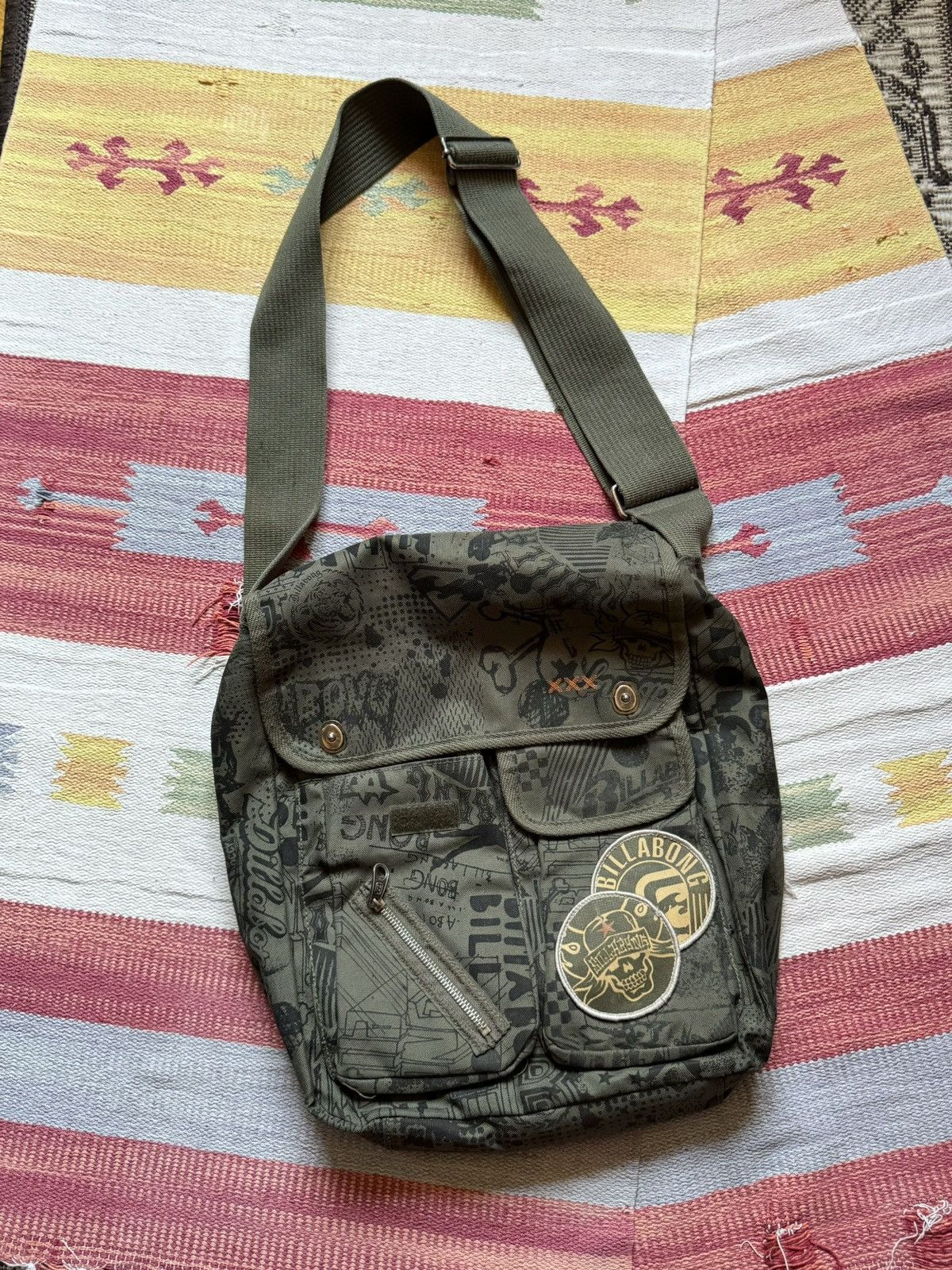Billabong Vintage 00’s 2003 Billabong y2k Crossbody Bag Size ONE SIZE - 1 Thumbnail