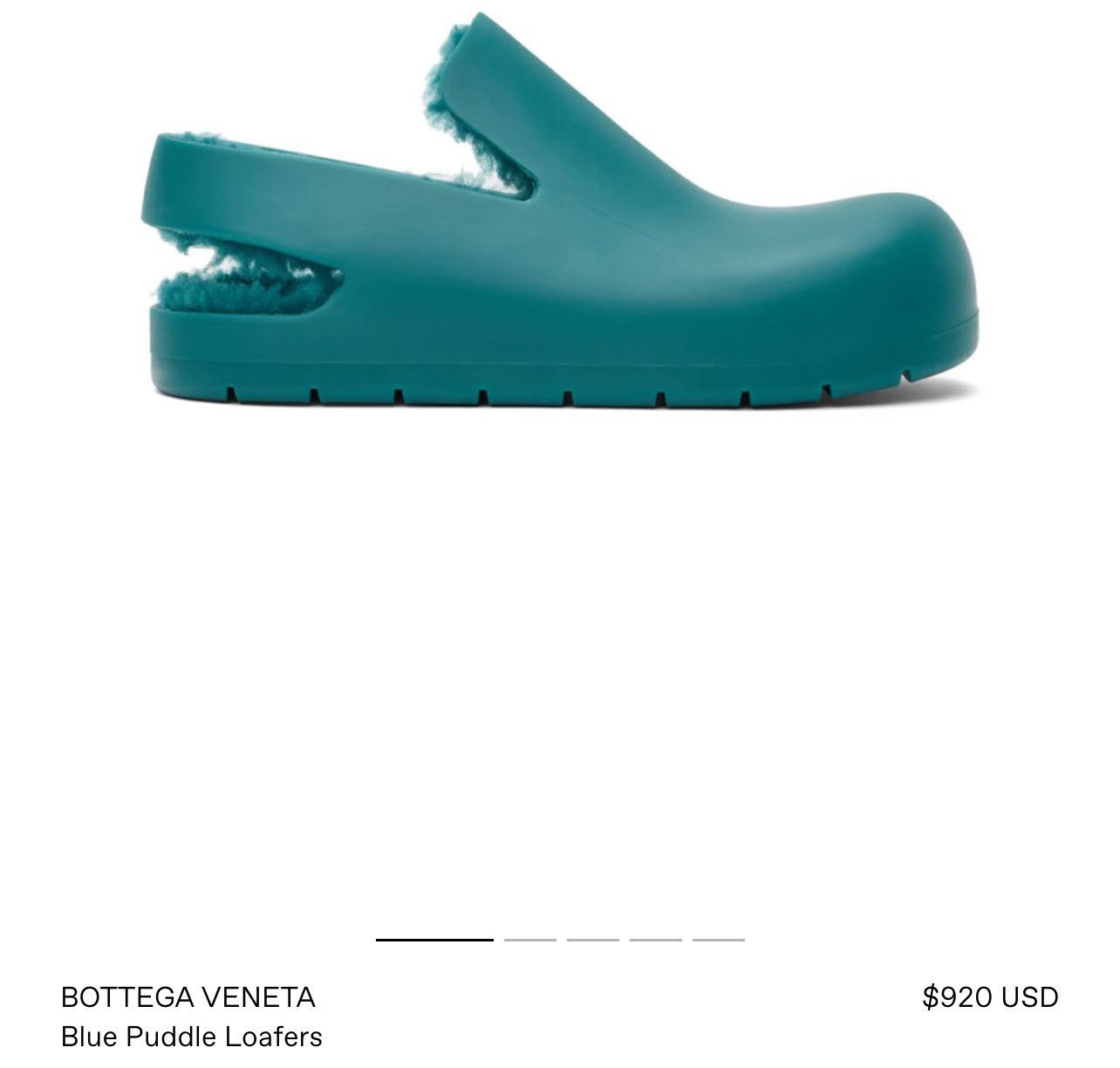 Bottega Veneta Bottega Veneta puddle shoes RARE WITH FUR Size US 8.5 / EU 41-42 - 1 Thumbnail