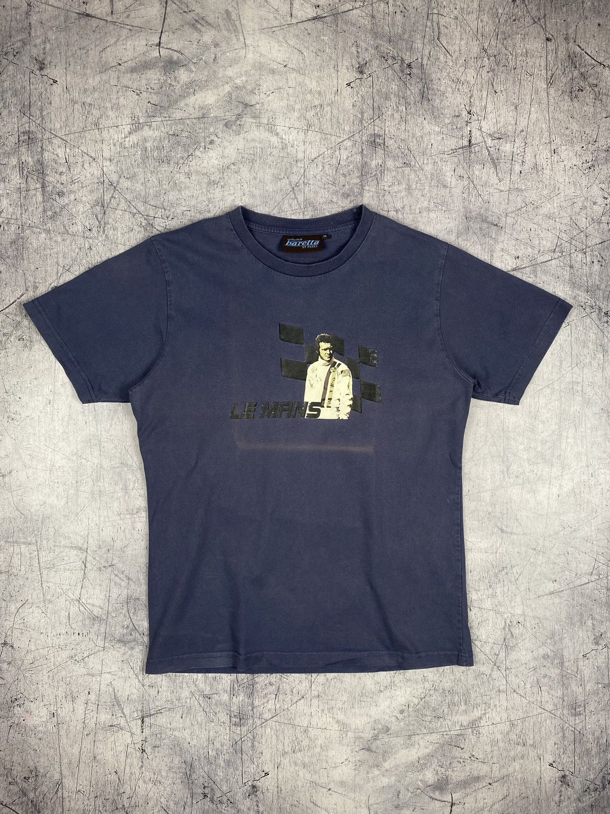 Vintage Vintage Steve McQueen Baretta St Pauli Le Mans Racing Tee Size US M / EU 48-50 / 2 - 2 Thumbnail