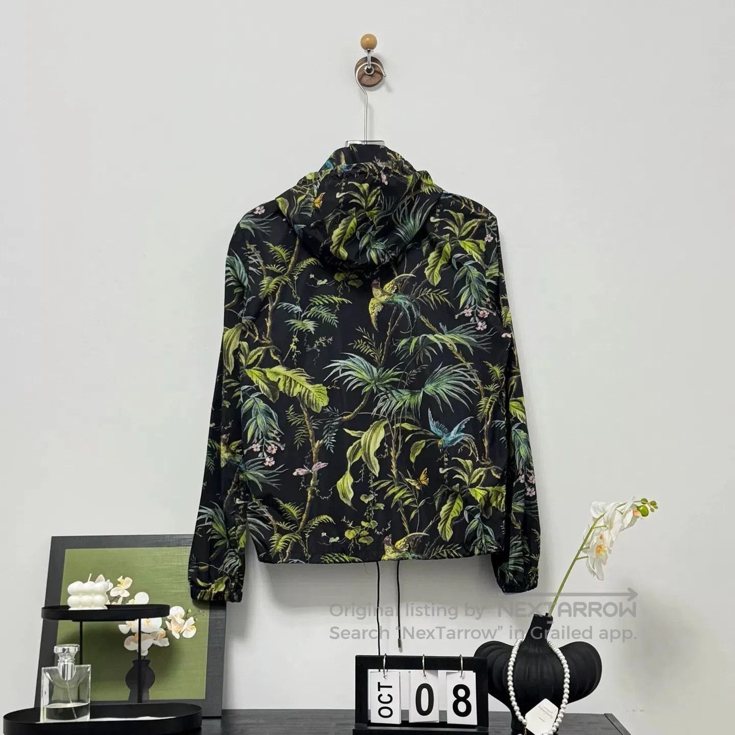 Gucci Gucci Tropical Floral Print Jacket. Size M / US 6-8 / IT 42-44 - 2 Thumbnail